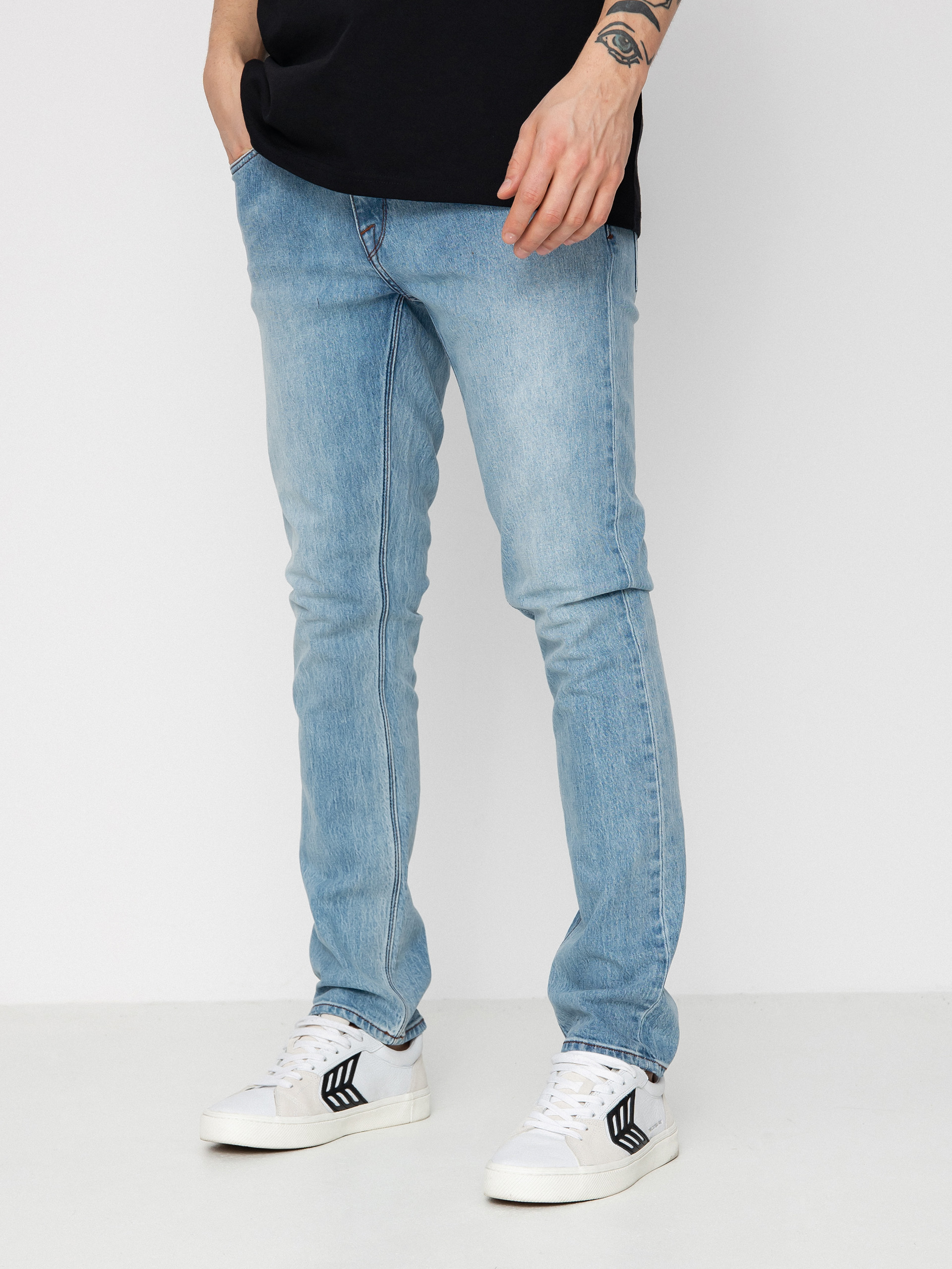 Spodnie Volcom Vorta Denim (wrecked indigo)