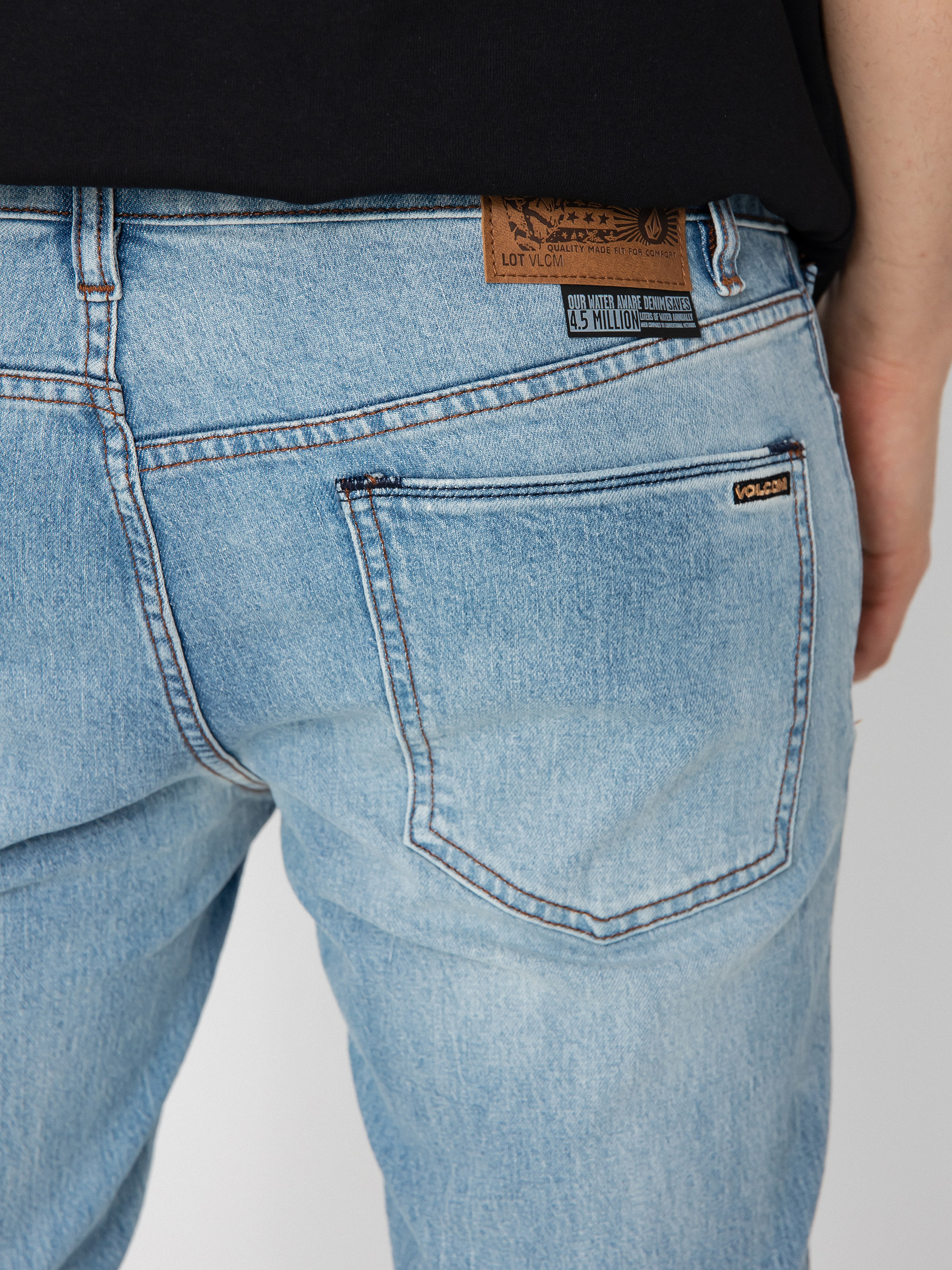 Spodnie Volcom Vorta Denim (wrecked indigo)