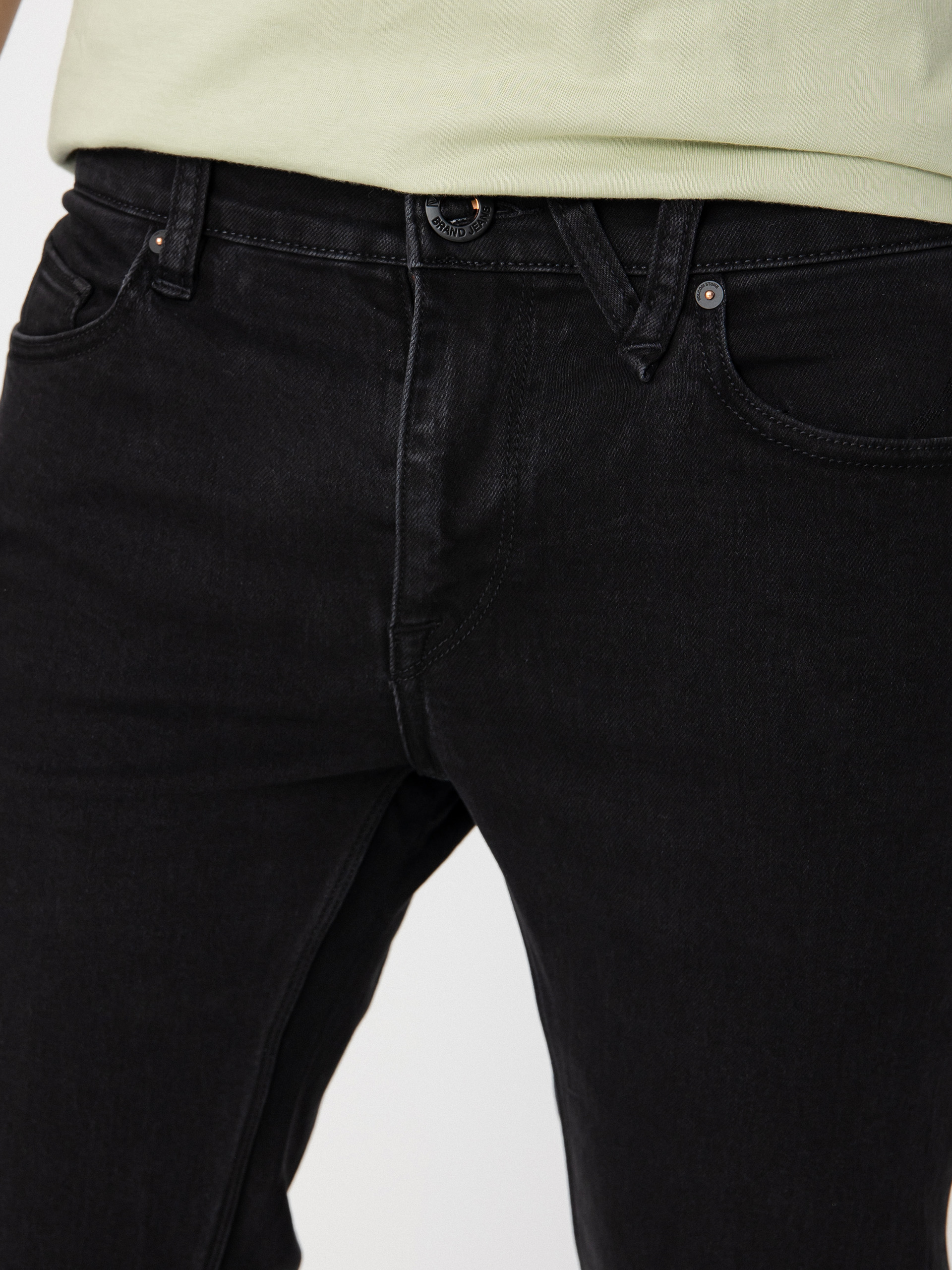 Spodnie Volcom Solver Denim (black out)