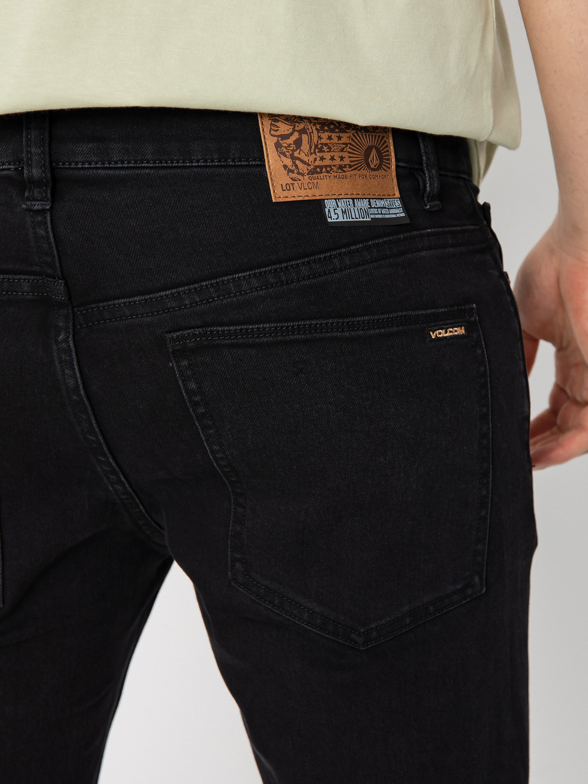 Spodnie Volcom Solver Denim (black out)