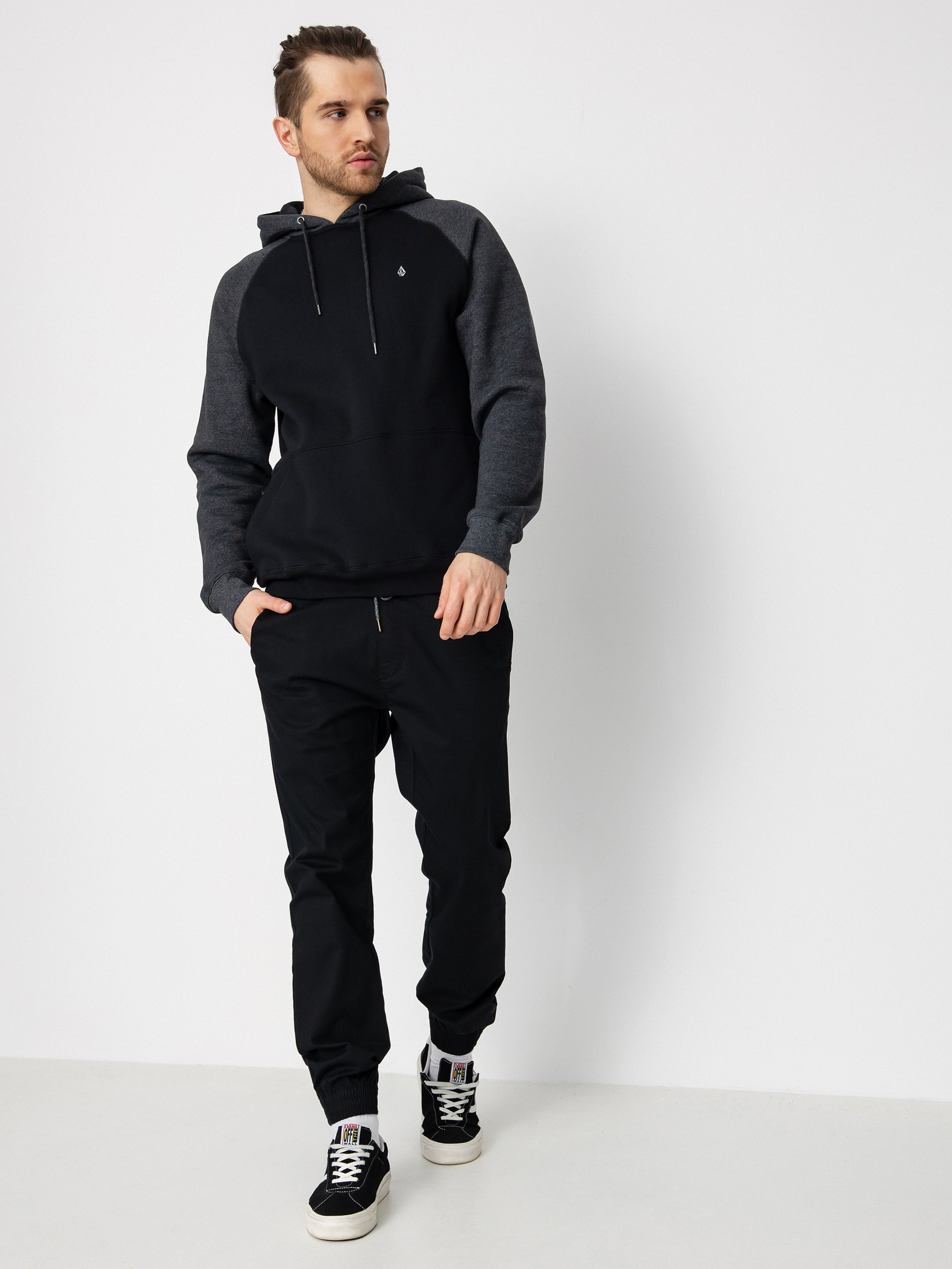 Bluza z kapturem Volcom Homak HD (black)