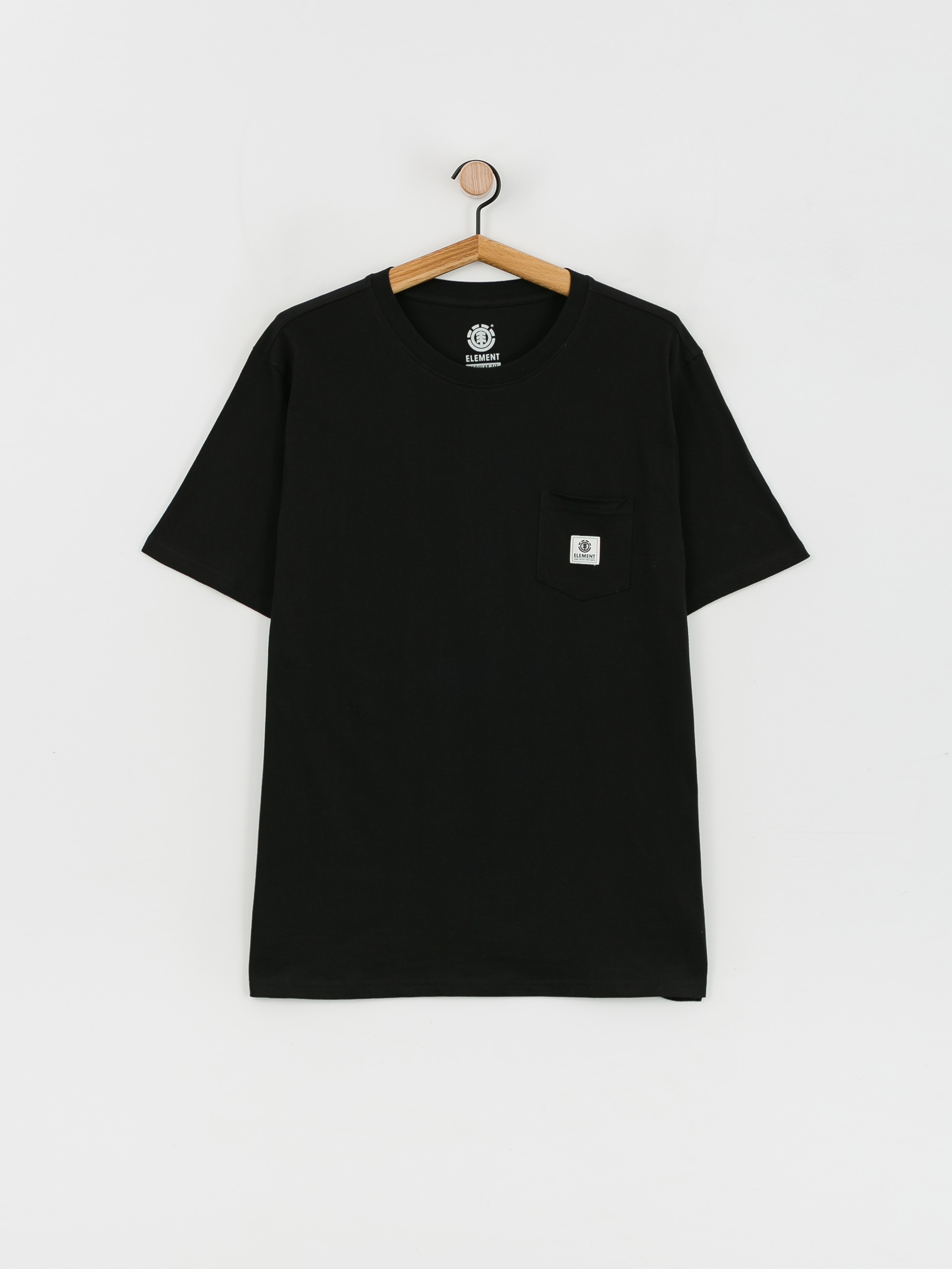 T-shirt Element Basic Pocket Label (flint black)