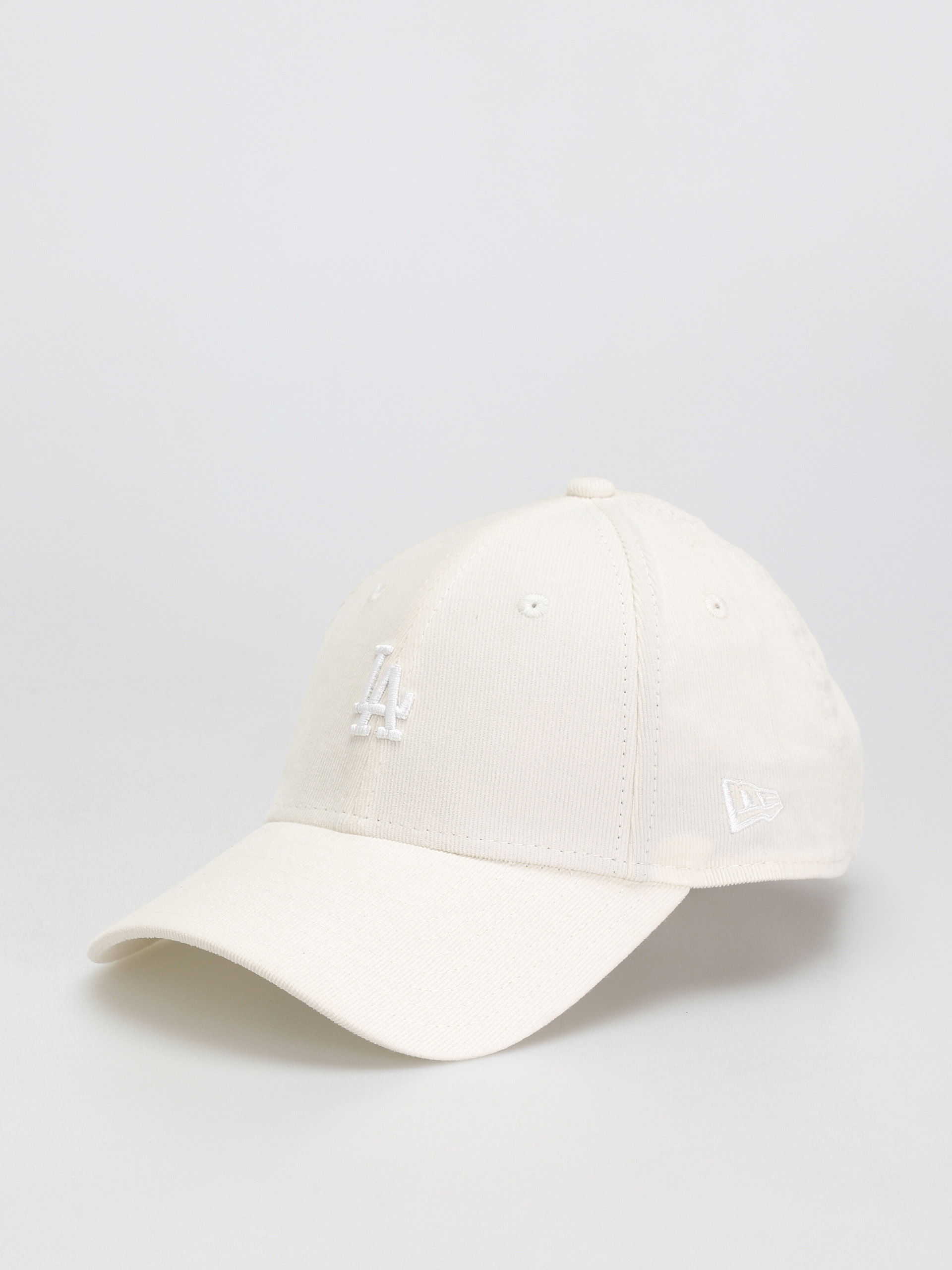 Czapka z daszkiem New Era Mini Cord Logo 9Forty Los Angeles Dodgers Wmn (chalk)