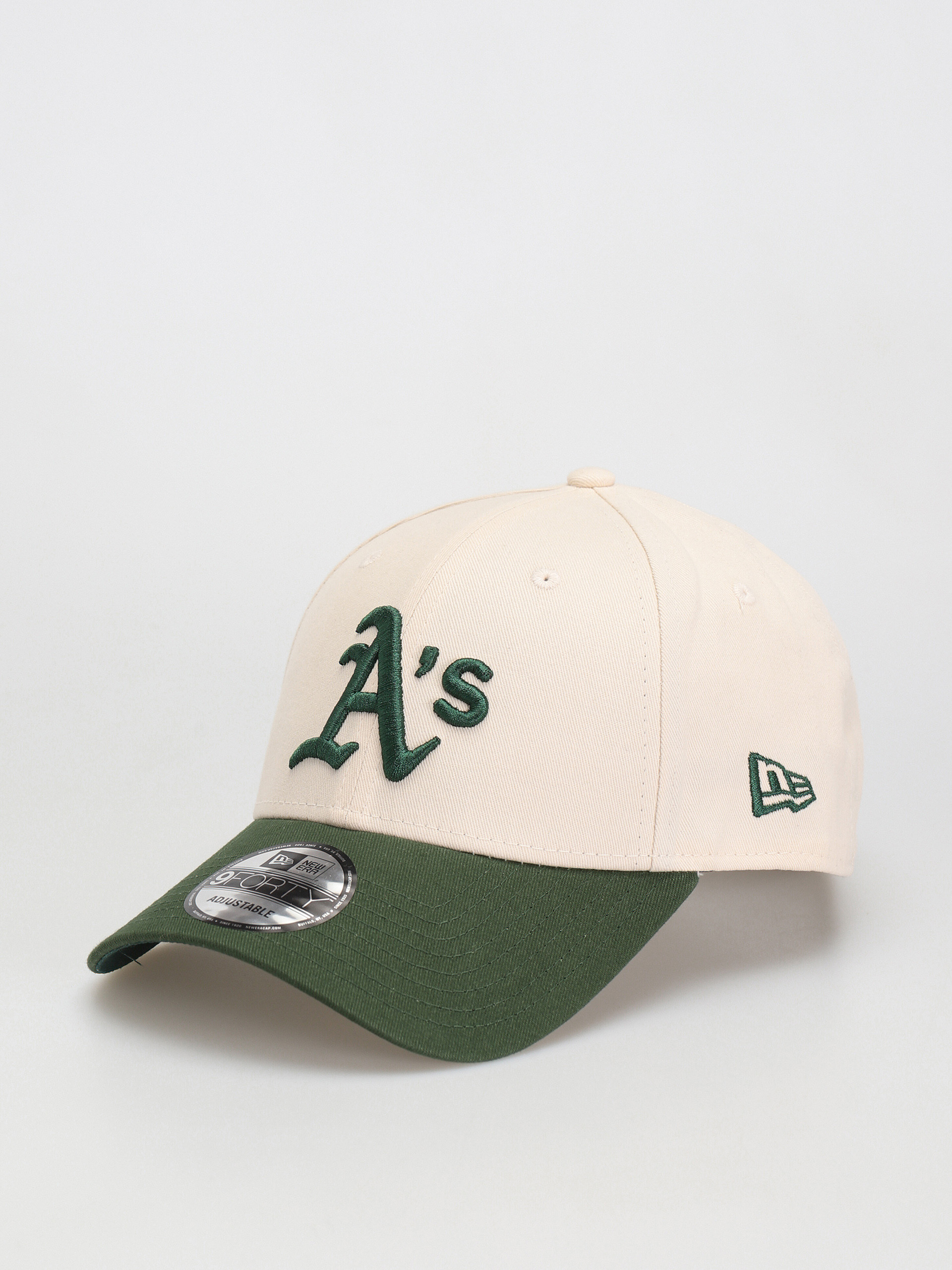 Czapka z daszkiem New Era MLB 9Forty New York Yankees (chalk/dark green)