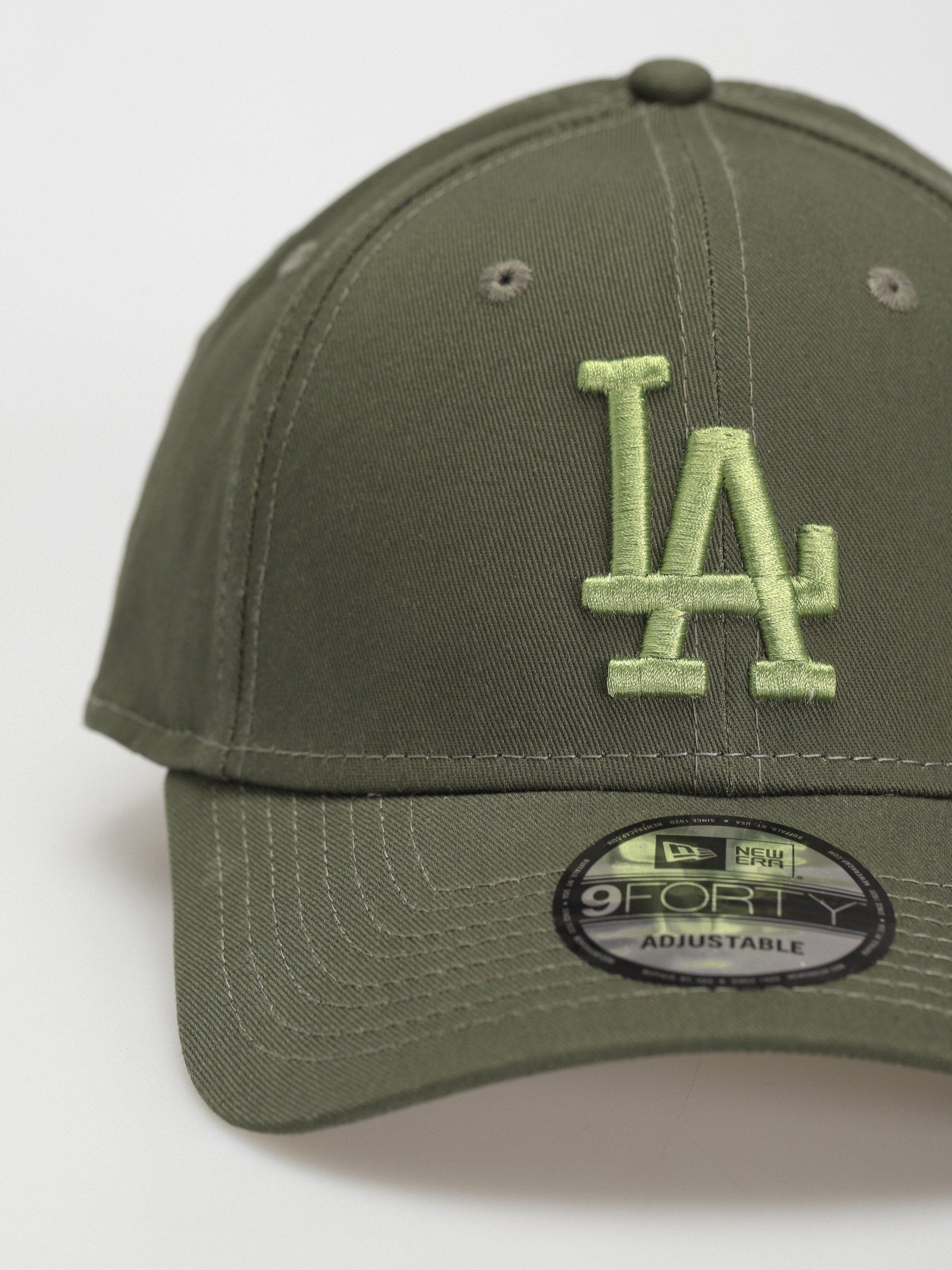 Czapka z daszkiem New Era League Essential 9Forty Los Angeles Dodgers (olive)
