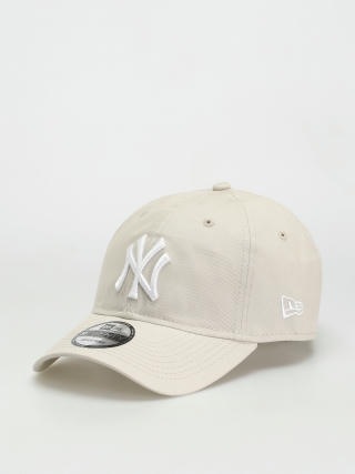 Czapka z daszkiem New Era League Essential 9Twenty New York Yankees (stone/white)