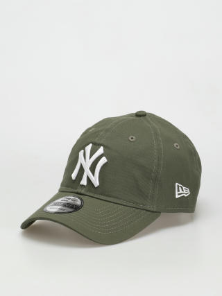 Czapka z daszkiem New Era League Essential 9Twenty New York Yankees (olive/white)