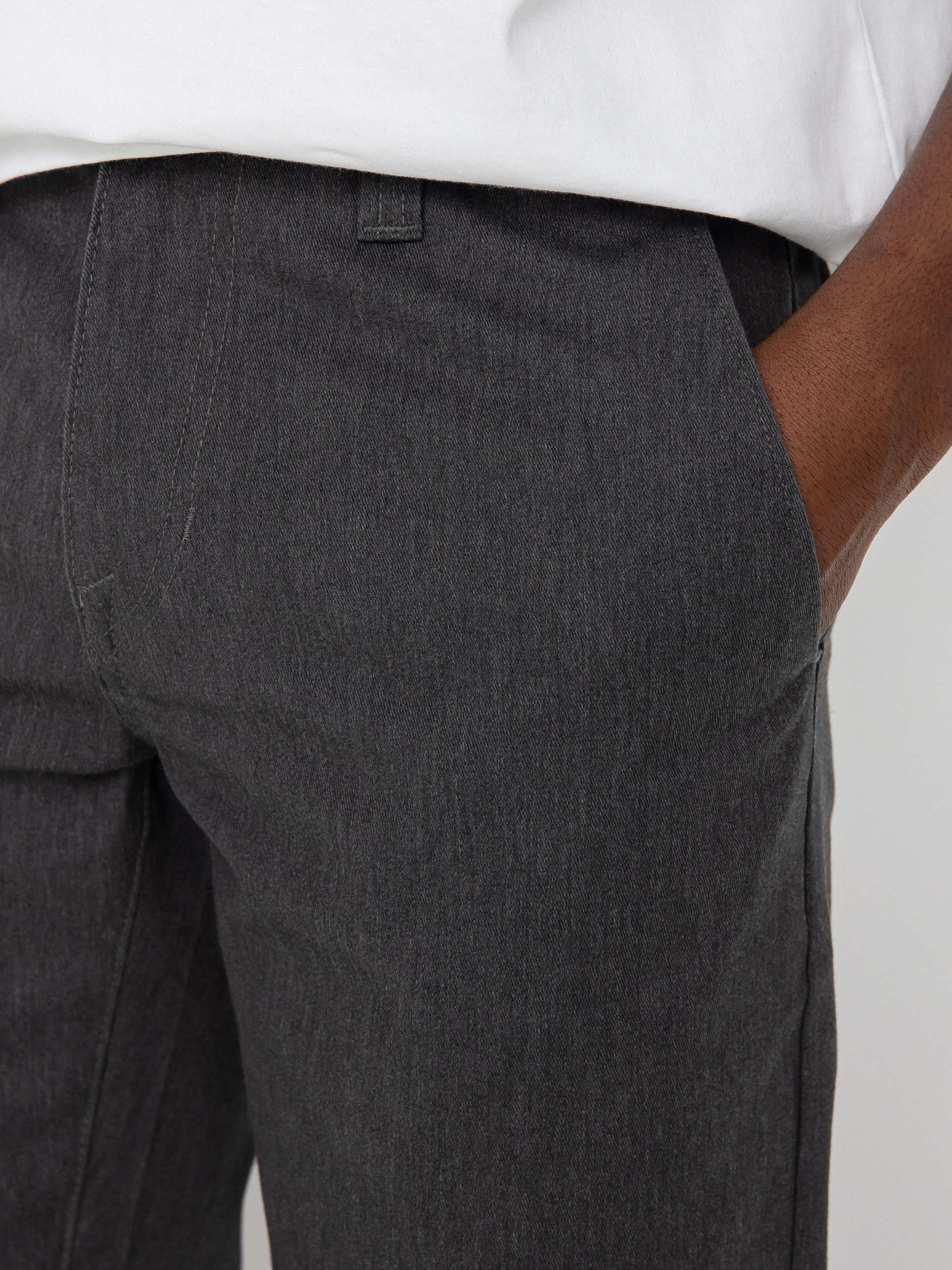 Spodnie Volcom Frickin Modern Stret (charcoal heather)