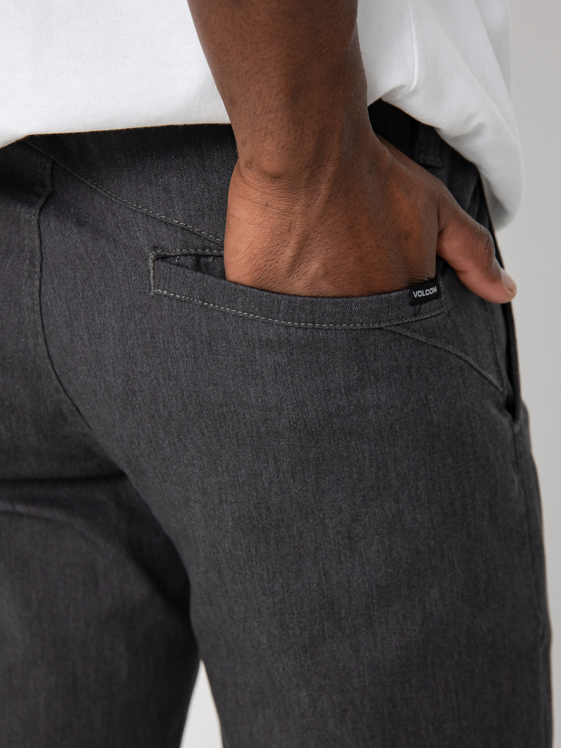 Spodnie Volcom Frickin Modern Stret (charcoal heather)