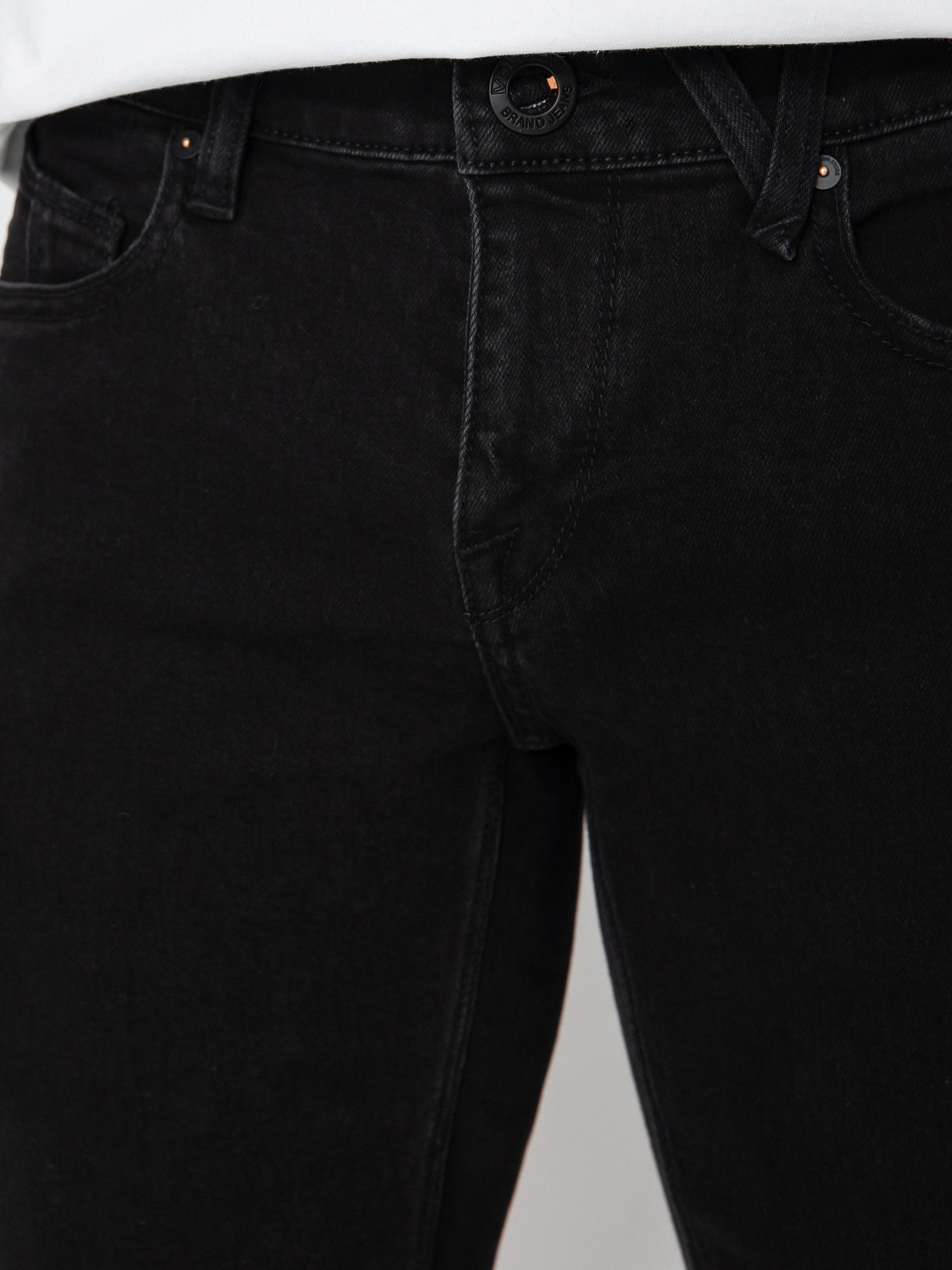 Spodnie Volcom 2X4 Denim (black out)