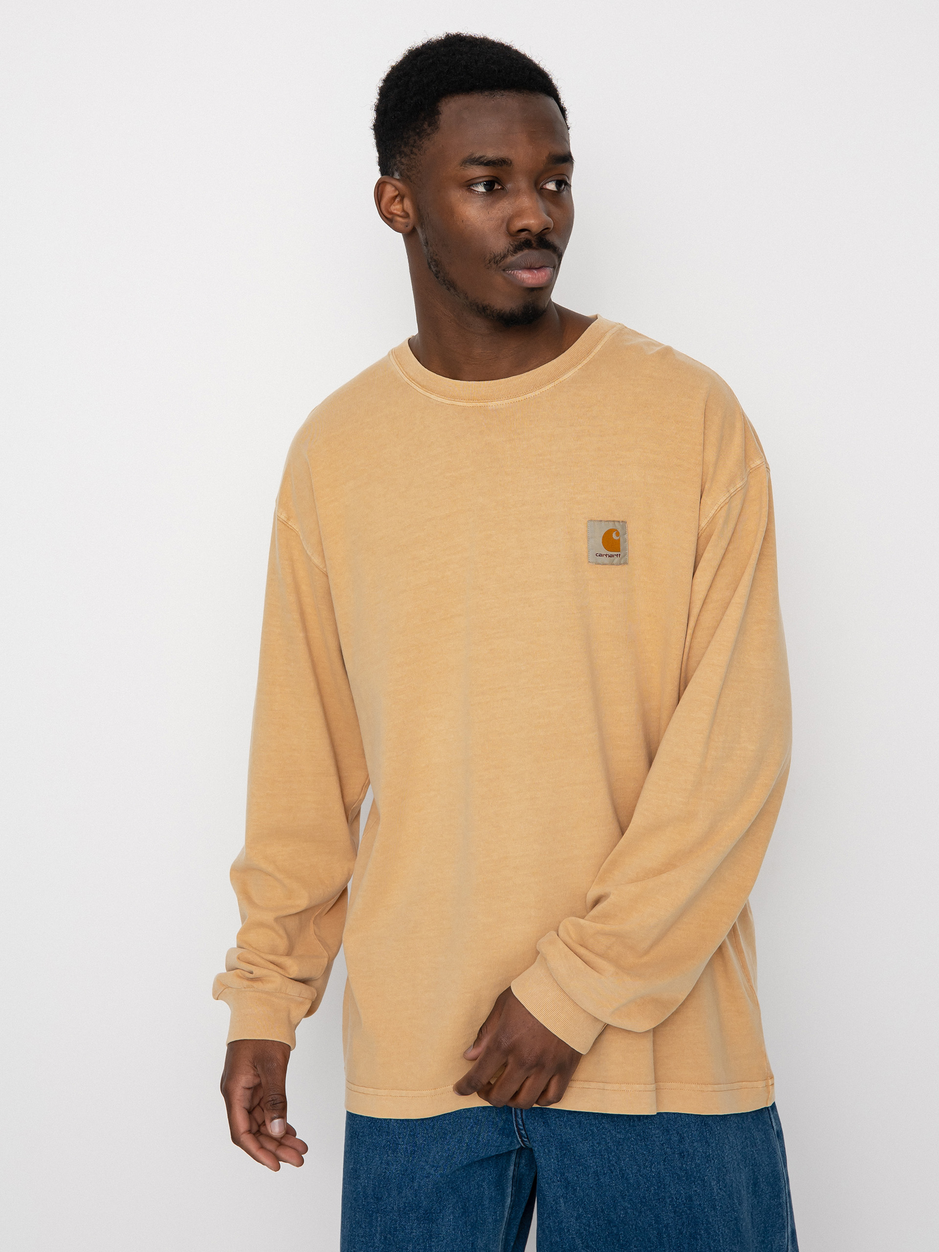 Longsleeve Carhartt WIP Nelson (dusty h brown)