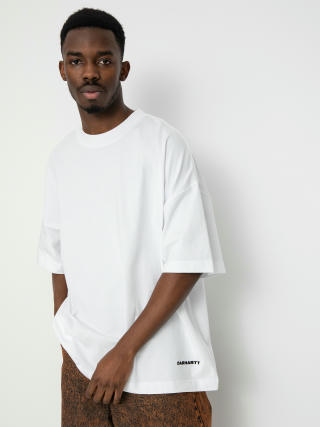 T-shirt Carhartt WIP Link Script (white/black)