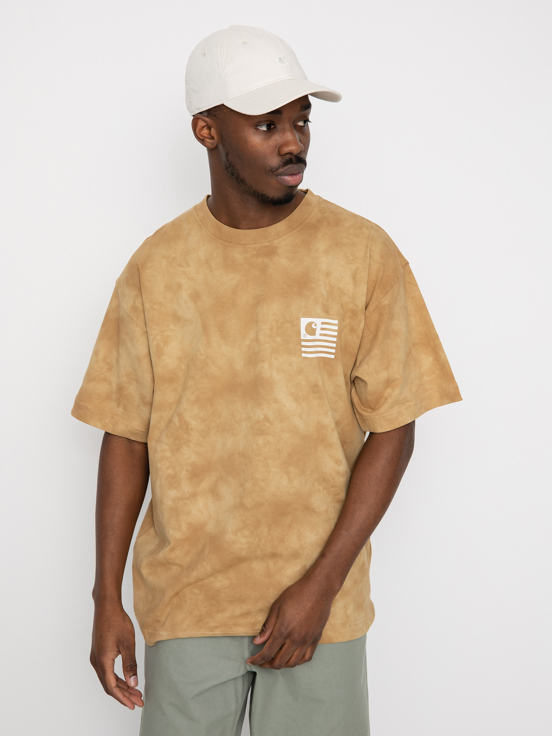 T-shirt Carhartt WIP Chromo (dusty h brown chromo)