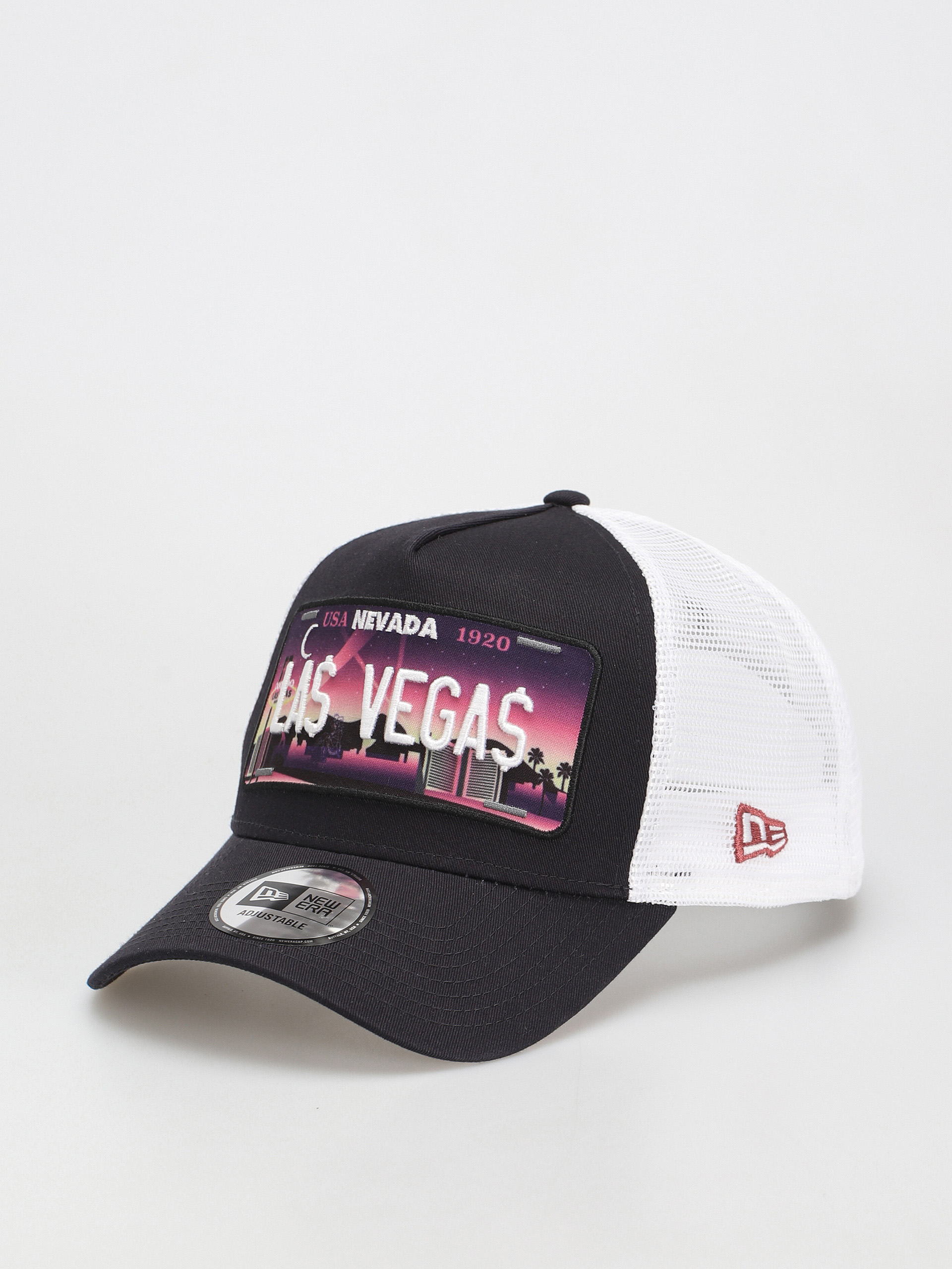 Czapka z daszkiem New Era License Plate Trucker (navy/white)