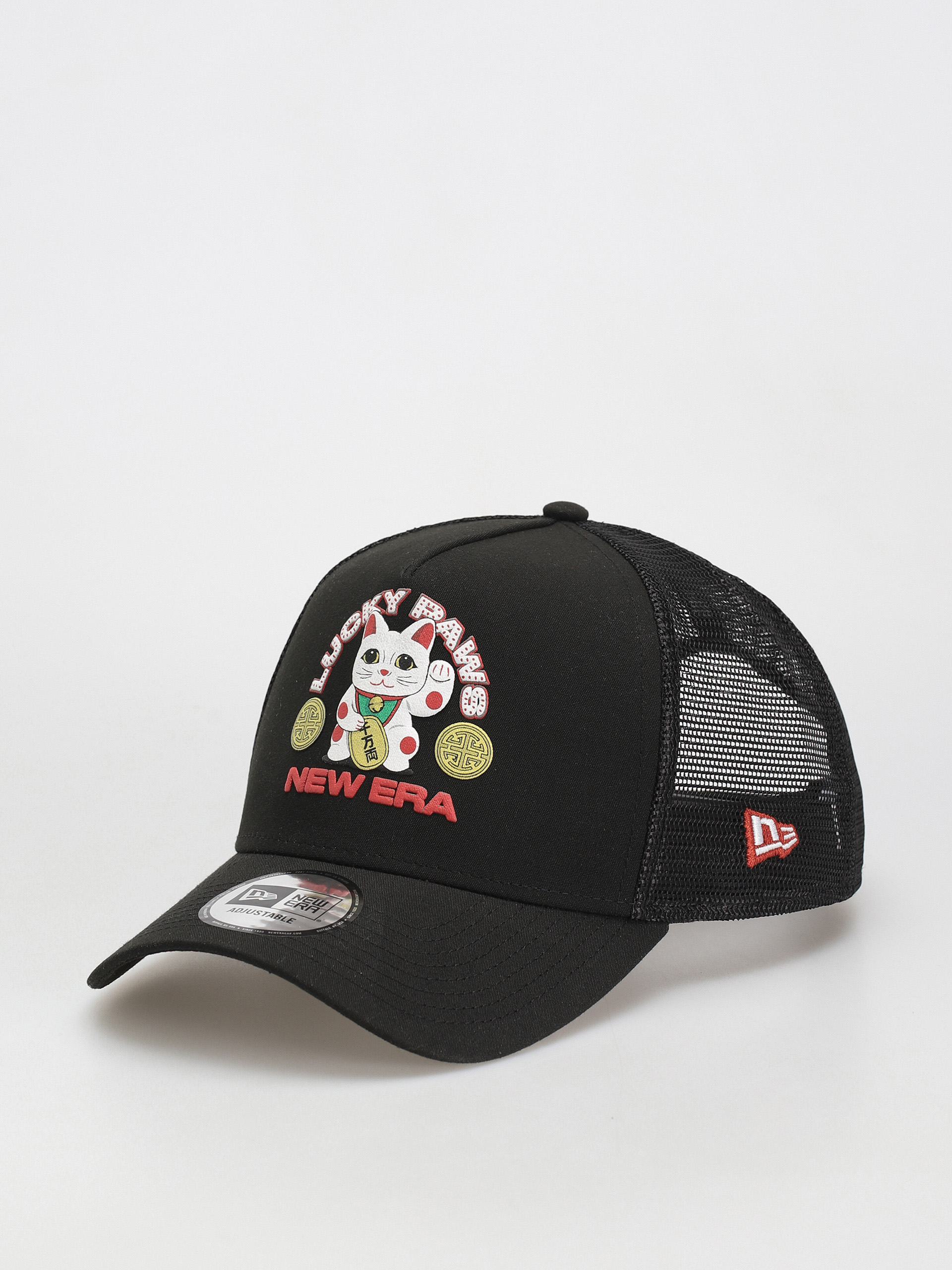 Czapka z daszkiem New Era Sign Trucker (black)