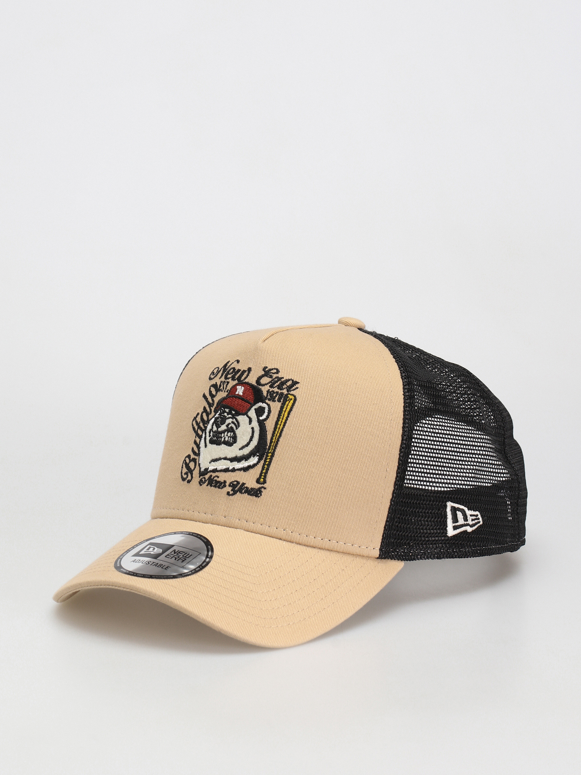 Czapka z daszkiem New Era Heritage Trucker (oatmeal)