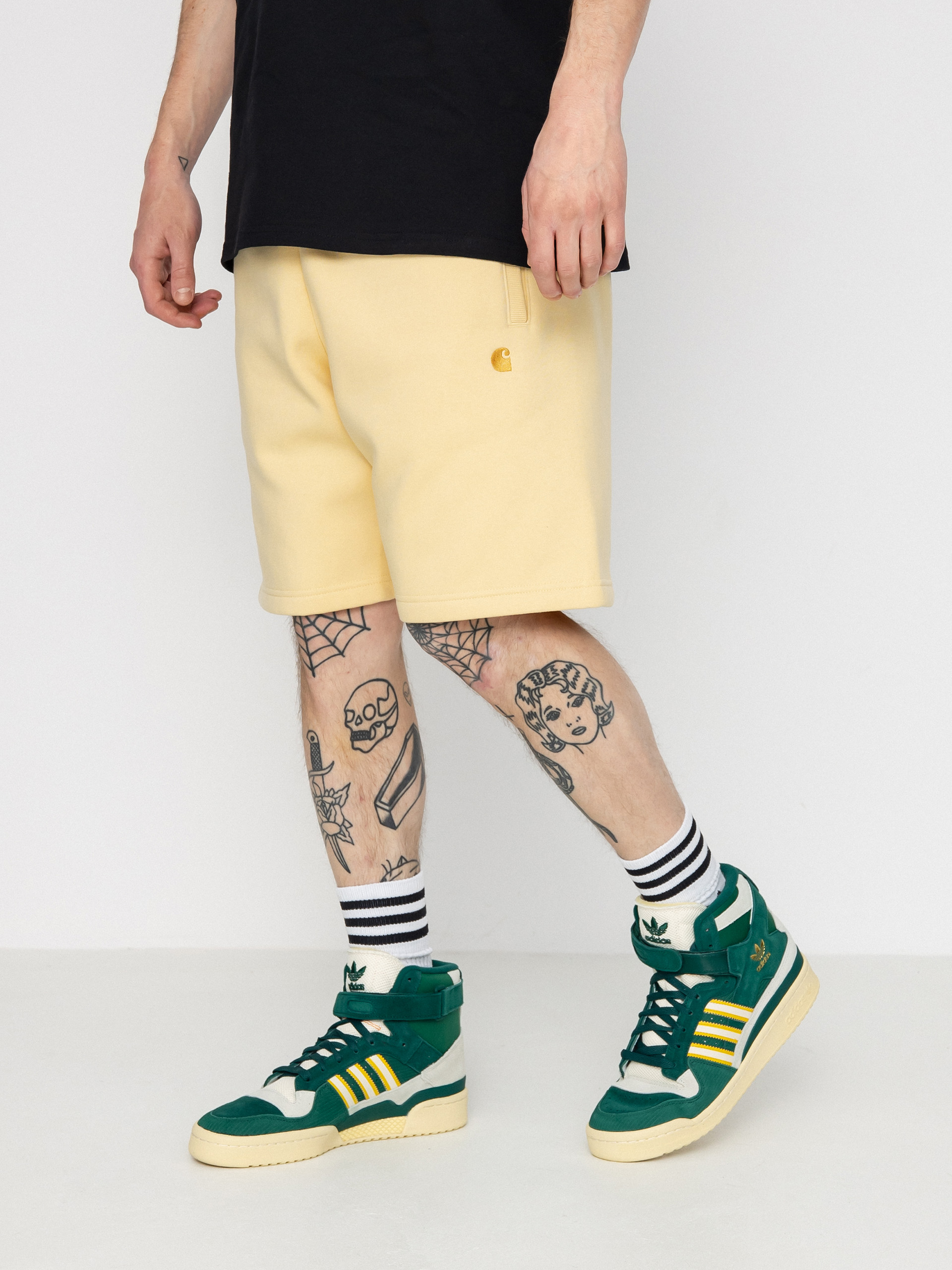 Szorty Carhartt WIP Chase (citron/gold)
