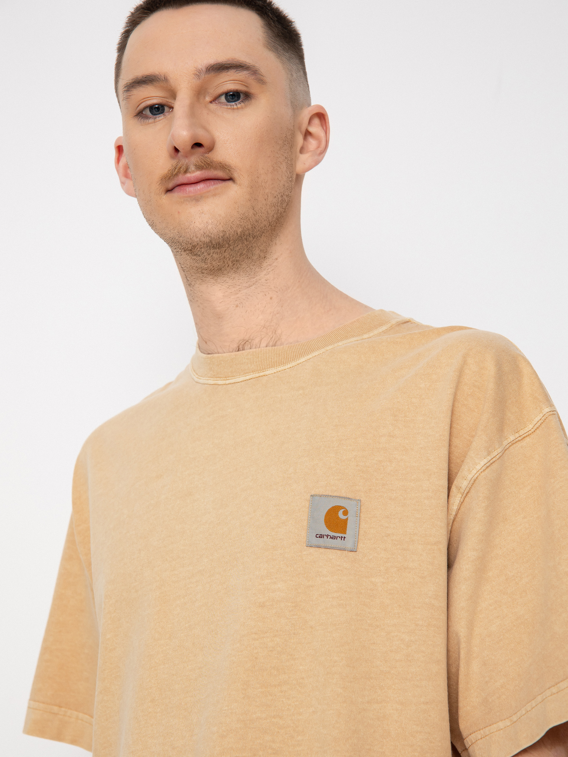 T-shirt Carhartt WIP Nelson (dusty h brown)
