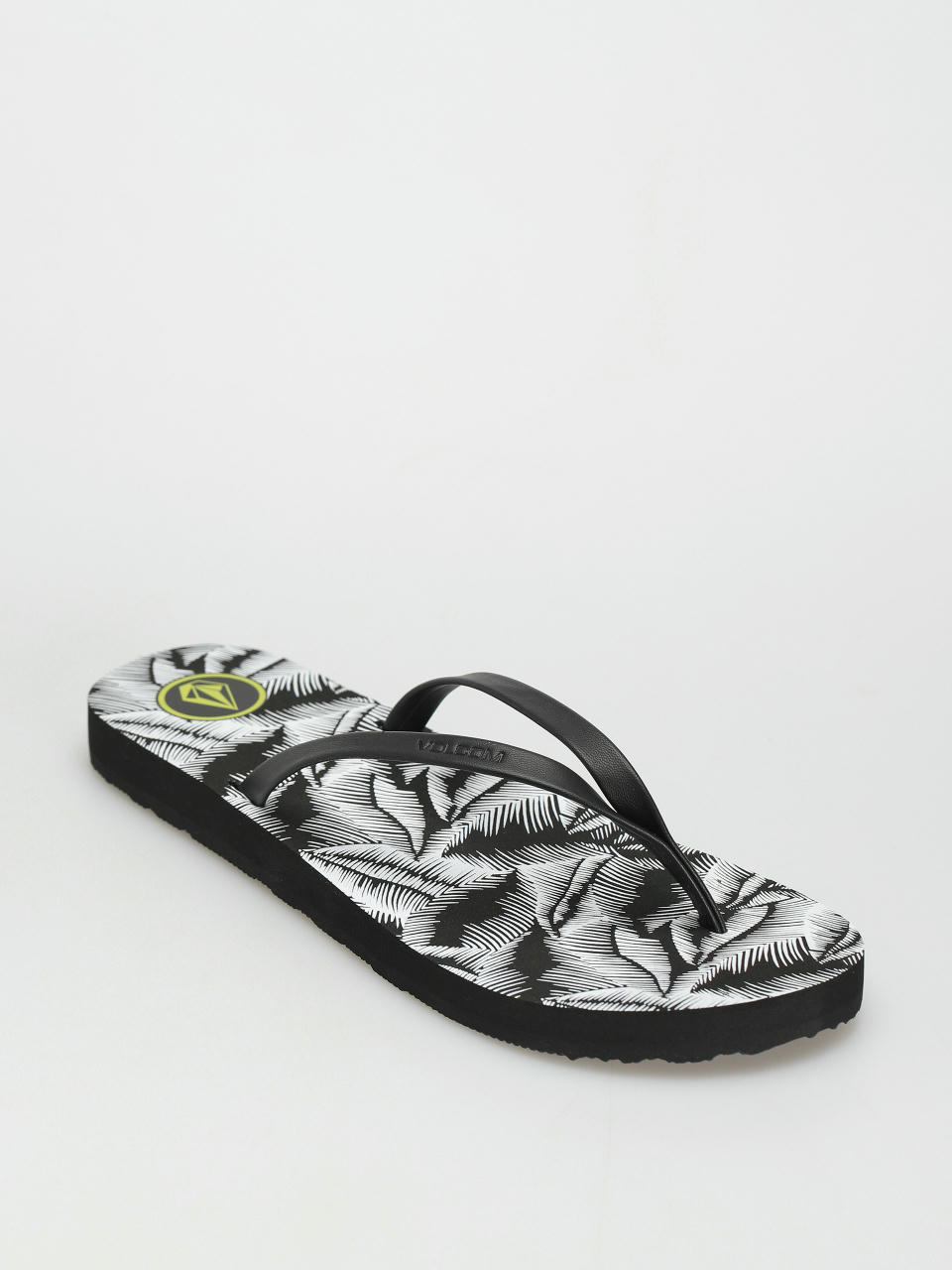 Japonki Volcom Color Me Spring Wmn (black white)