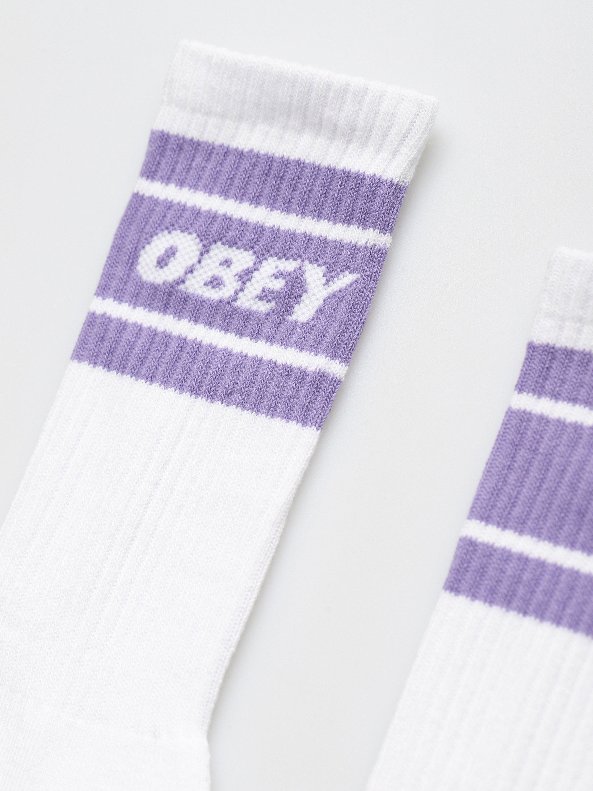 Skarpetki OBEY Cooper II (white/purple flower)