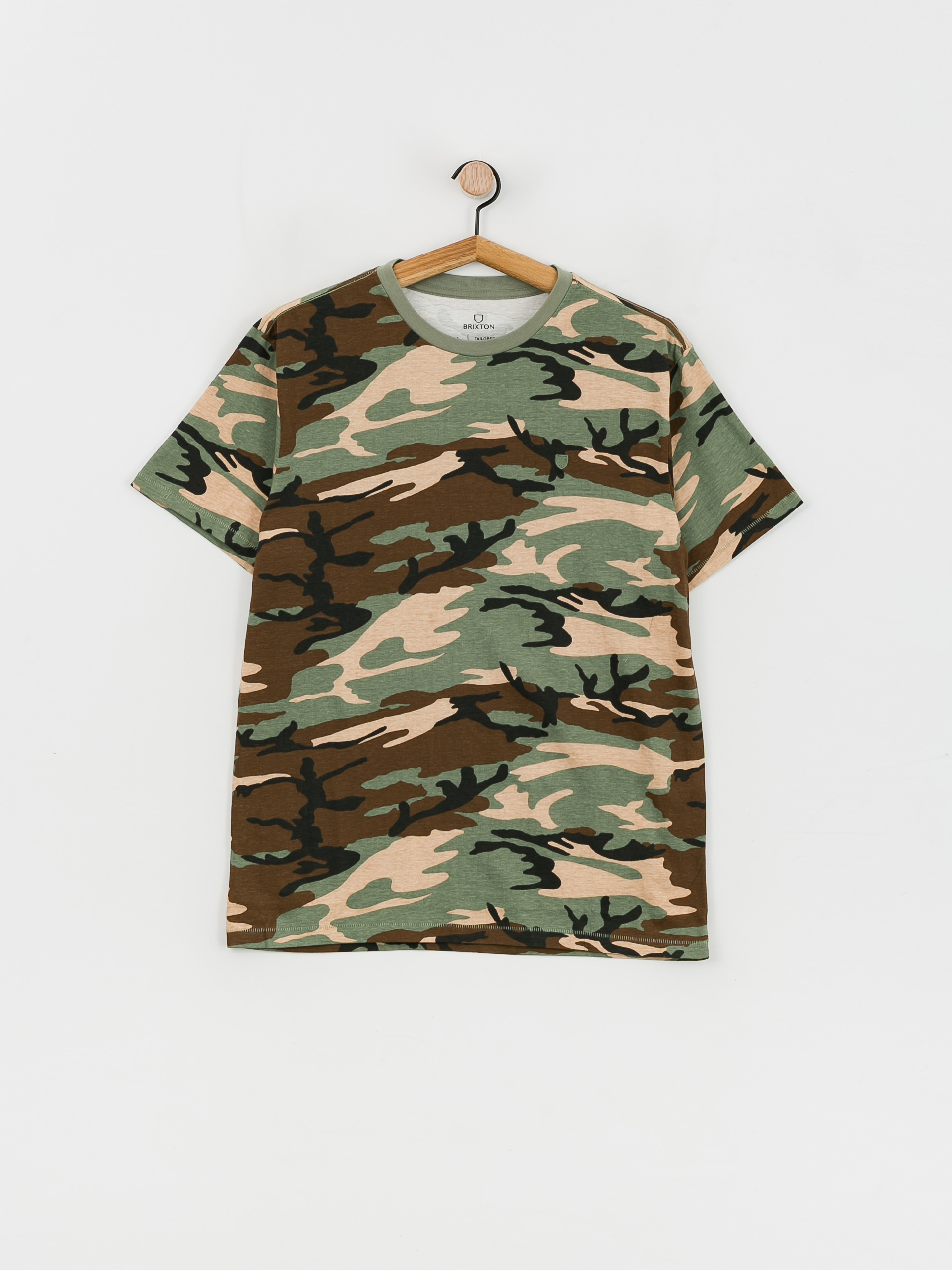 T-shirt Brixton Vintage Reserve (camo vintage wash)
