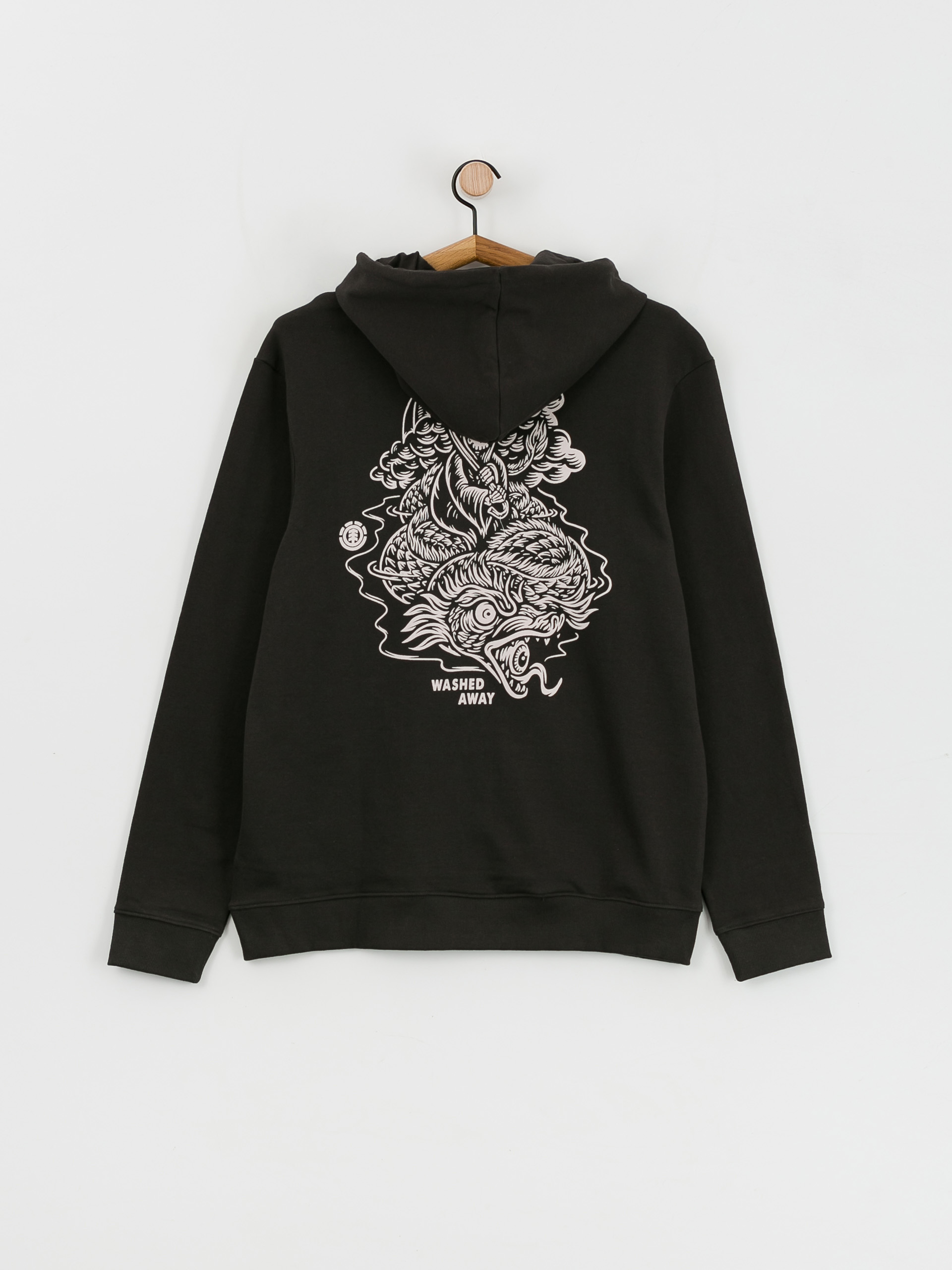 Bluza z kapturem Element Passenger HD (off black)