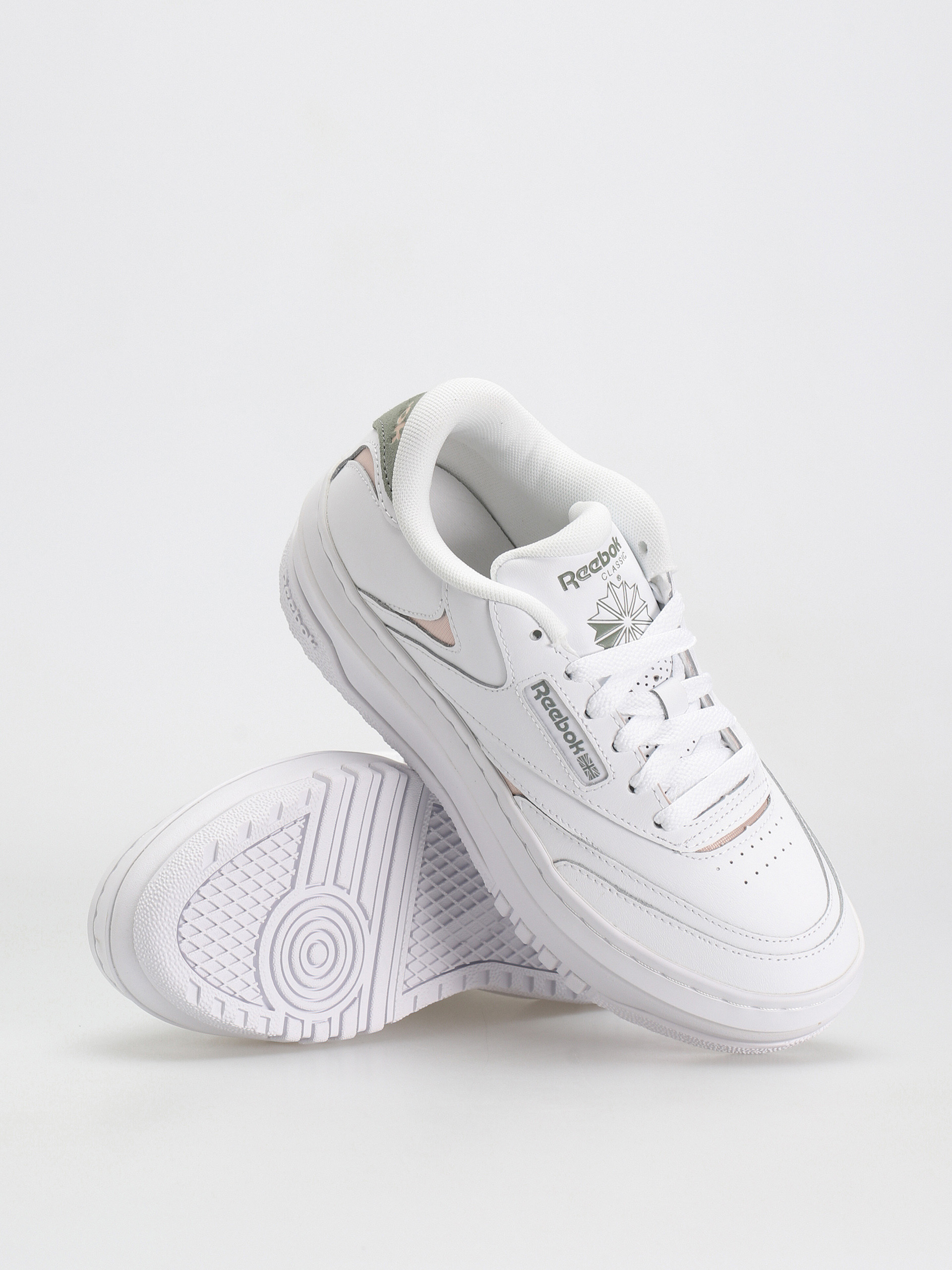 Buty Reebok Club C Extra Wmn (ftwwht/hargrn/sofecr)