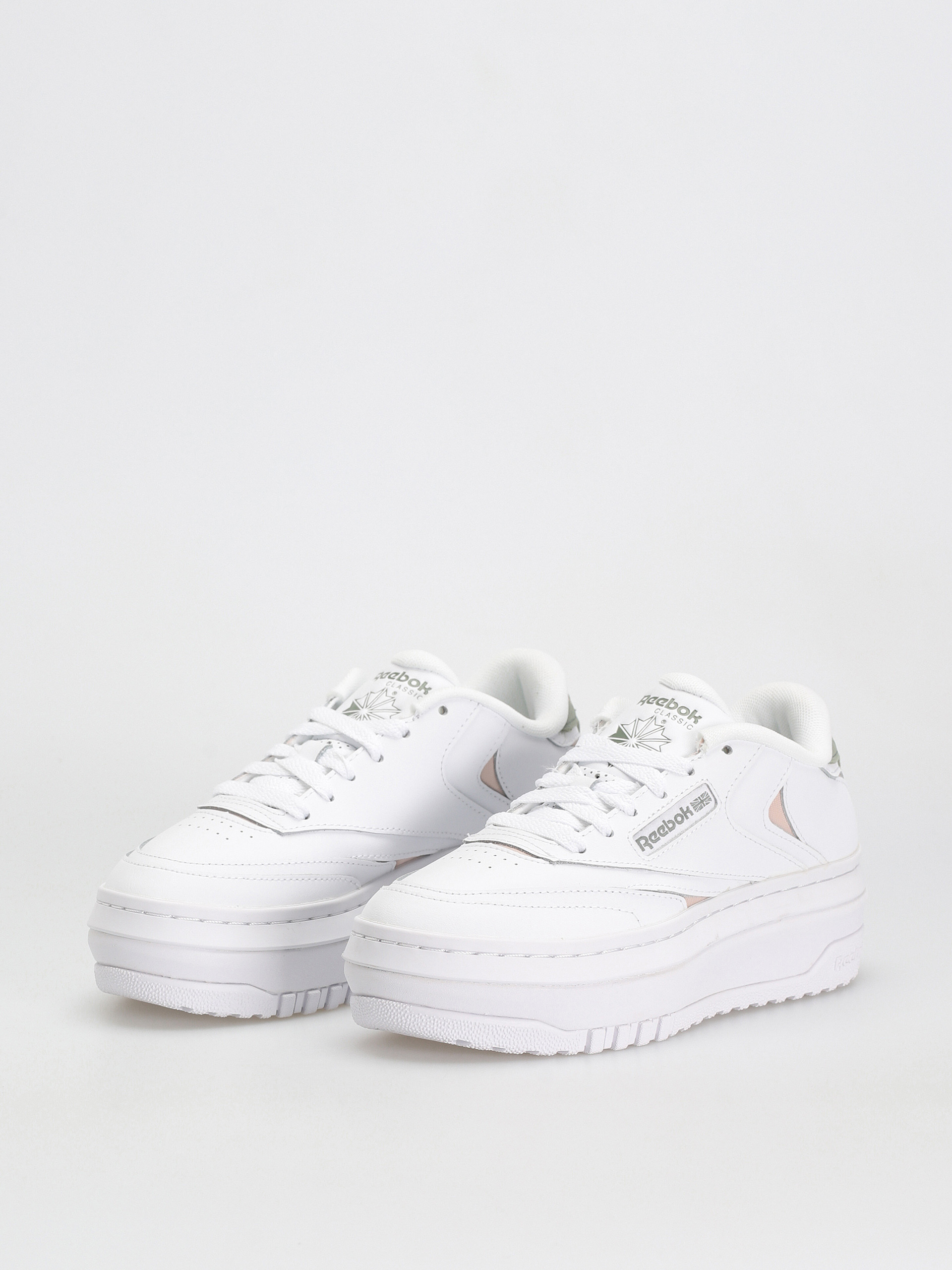 Buty Reebok Club C Extra Wmn (ftwwht/hargrn/sofecr)