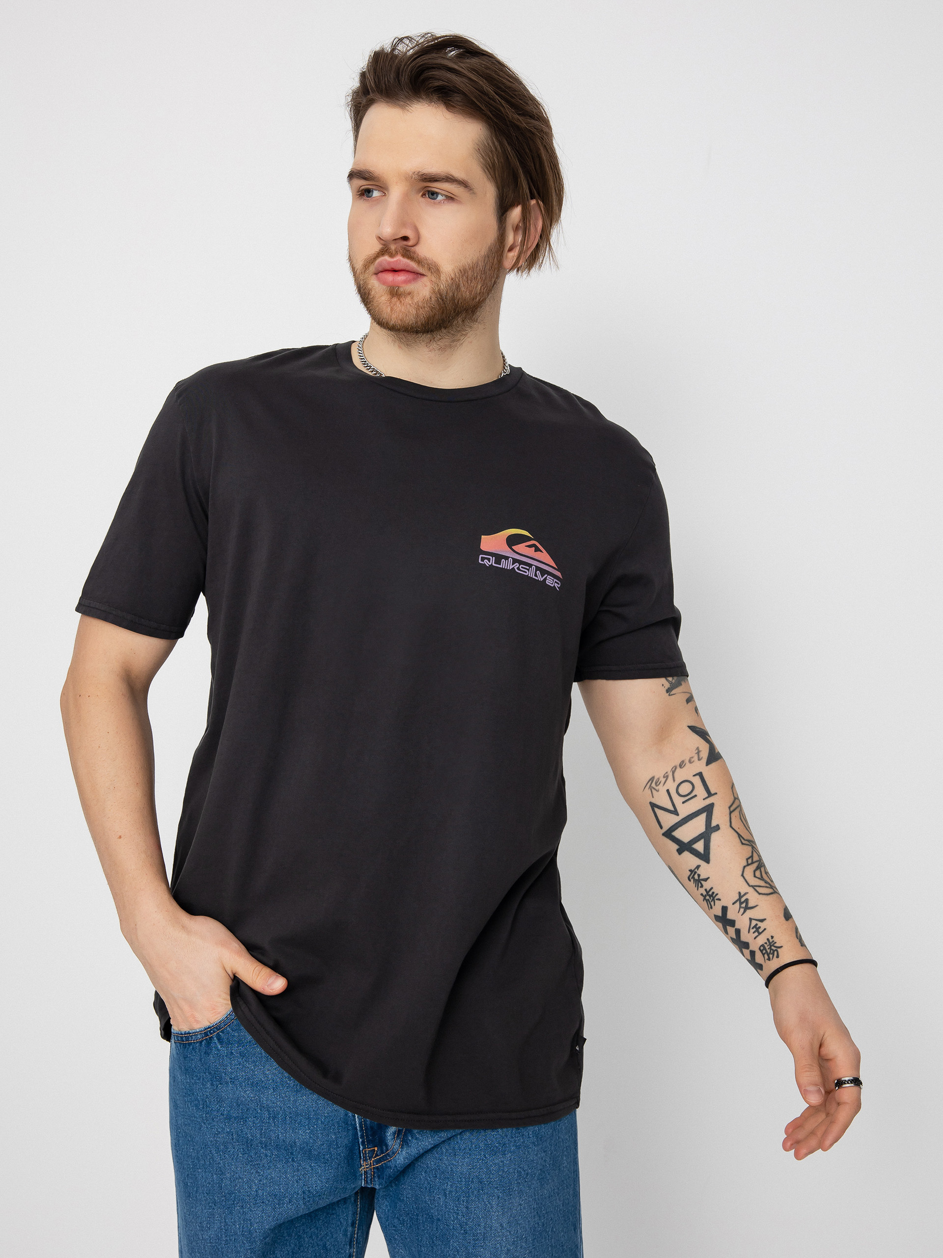 T-shirt Quiksilver Pastime Paradise (black)