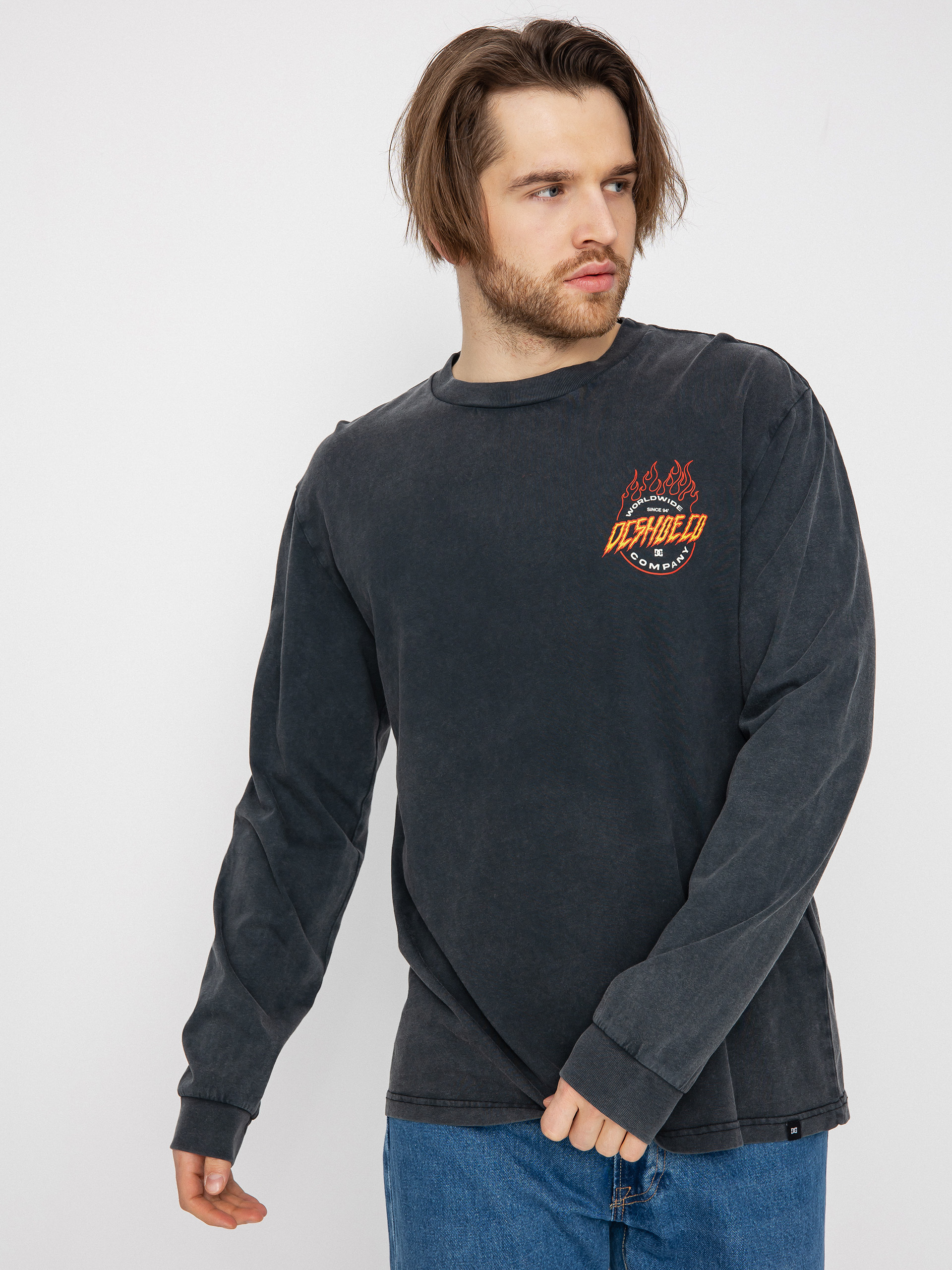 Longsleeve DC Fiery (black acid)