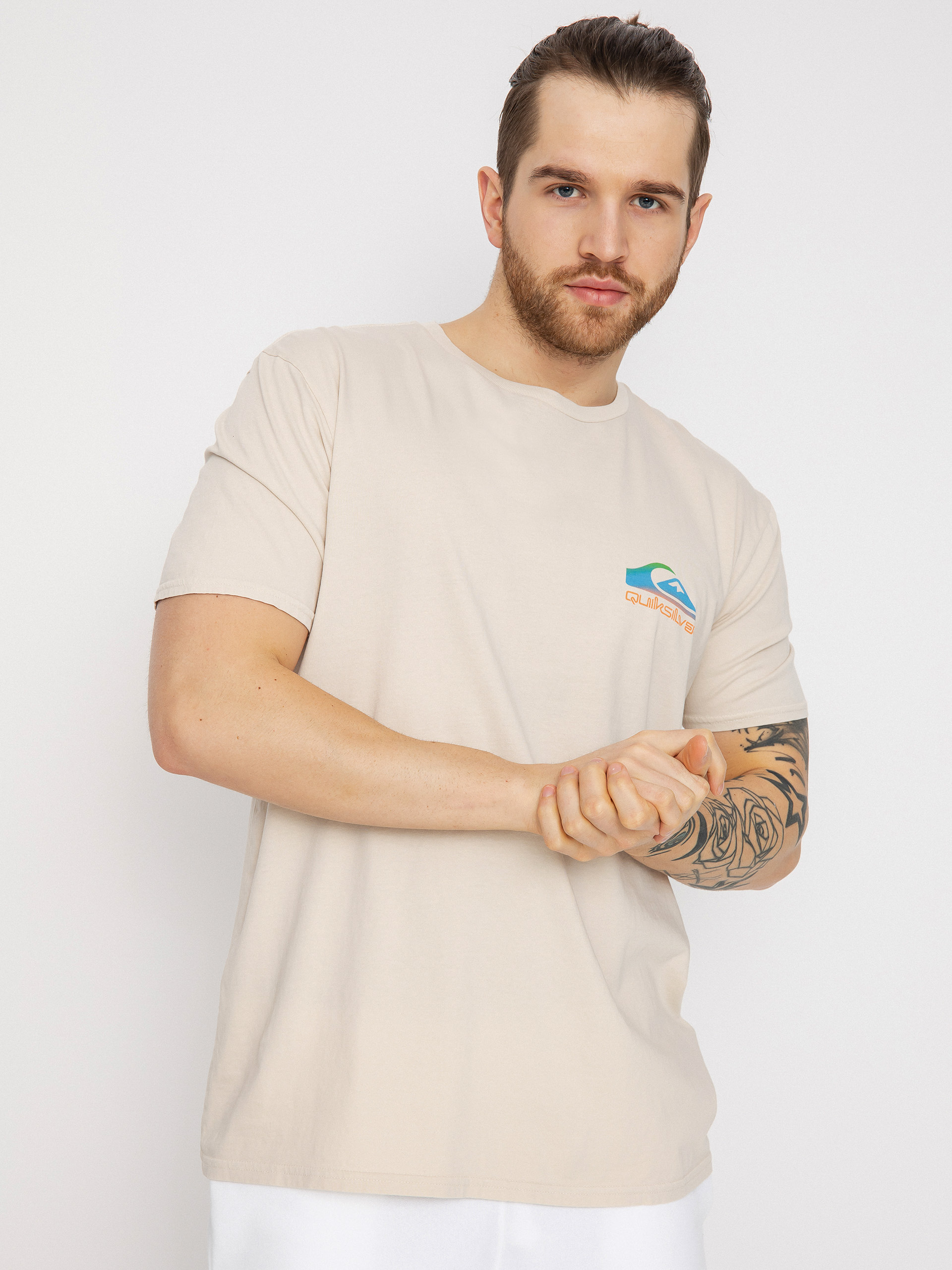 T-shirt Quiksilver Pastime Paradise (birch)