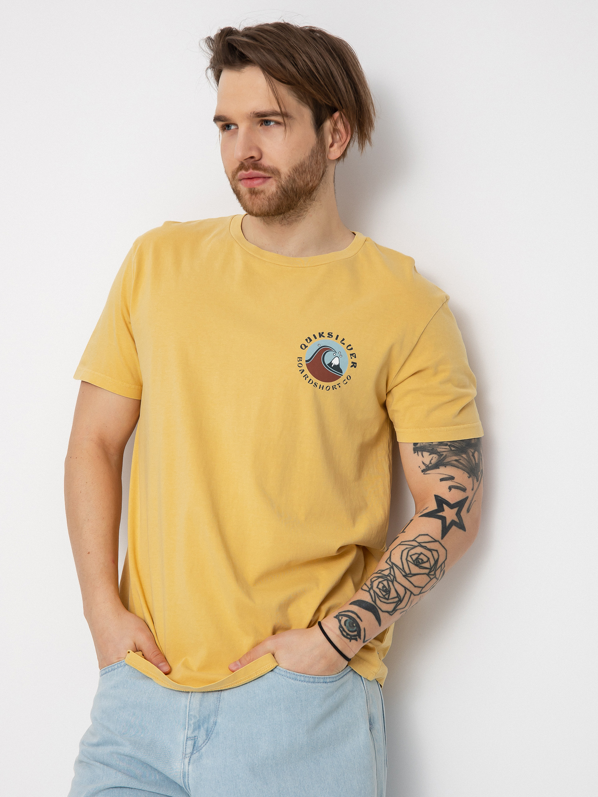 T-shirt Quiksilver Qs Bubble Stamp (wheat)