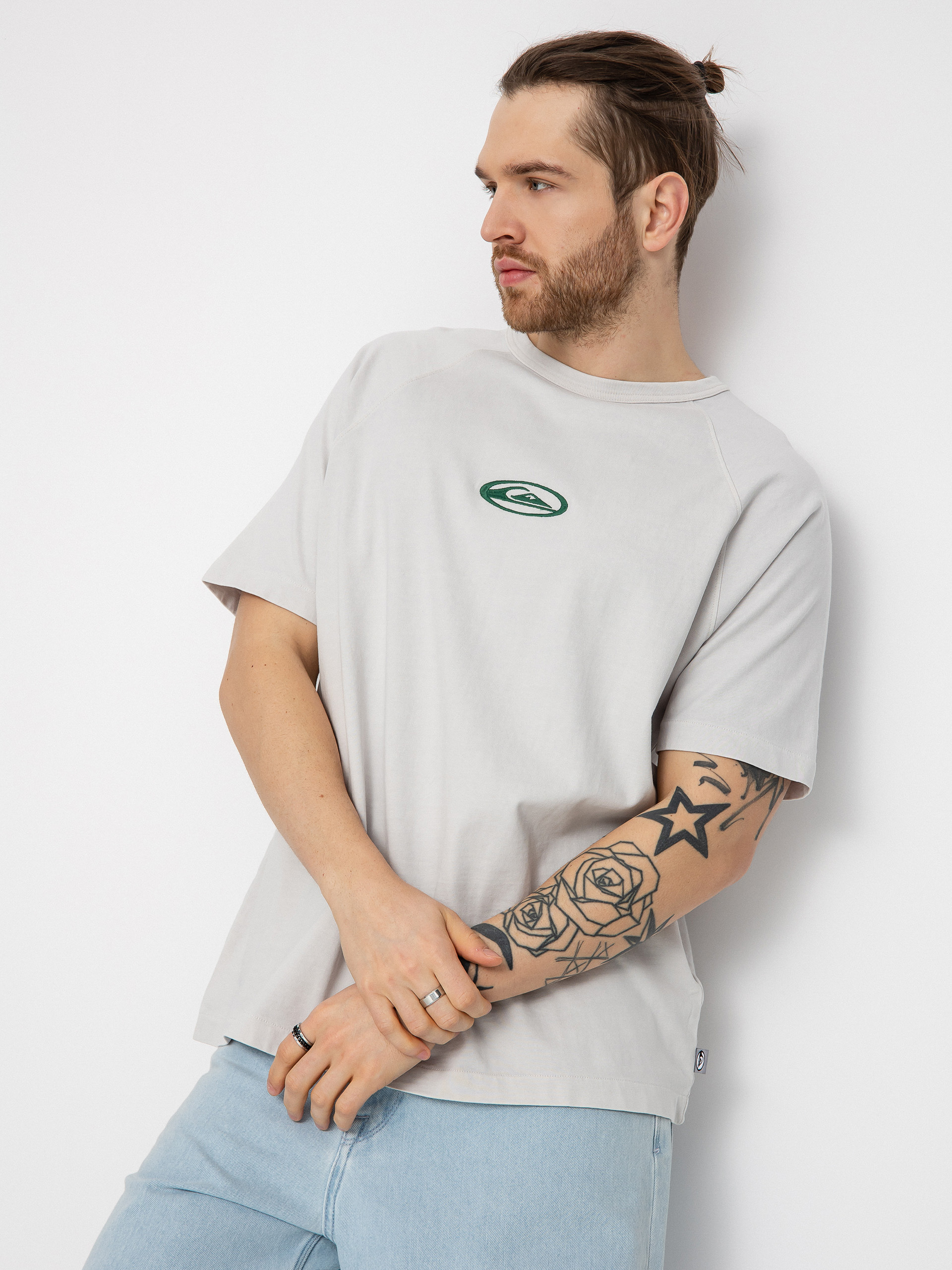 T-shirt Quiksilver Alpha Dog (gray violet)