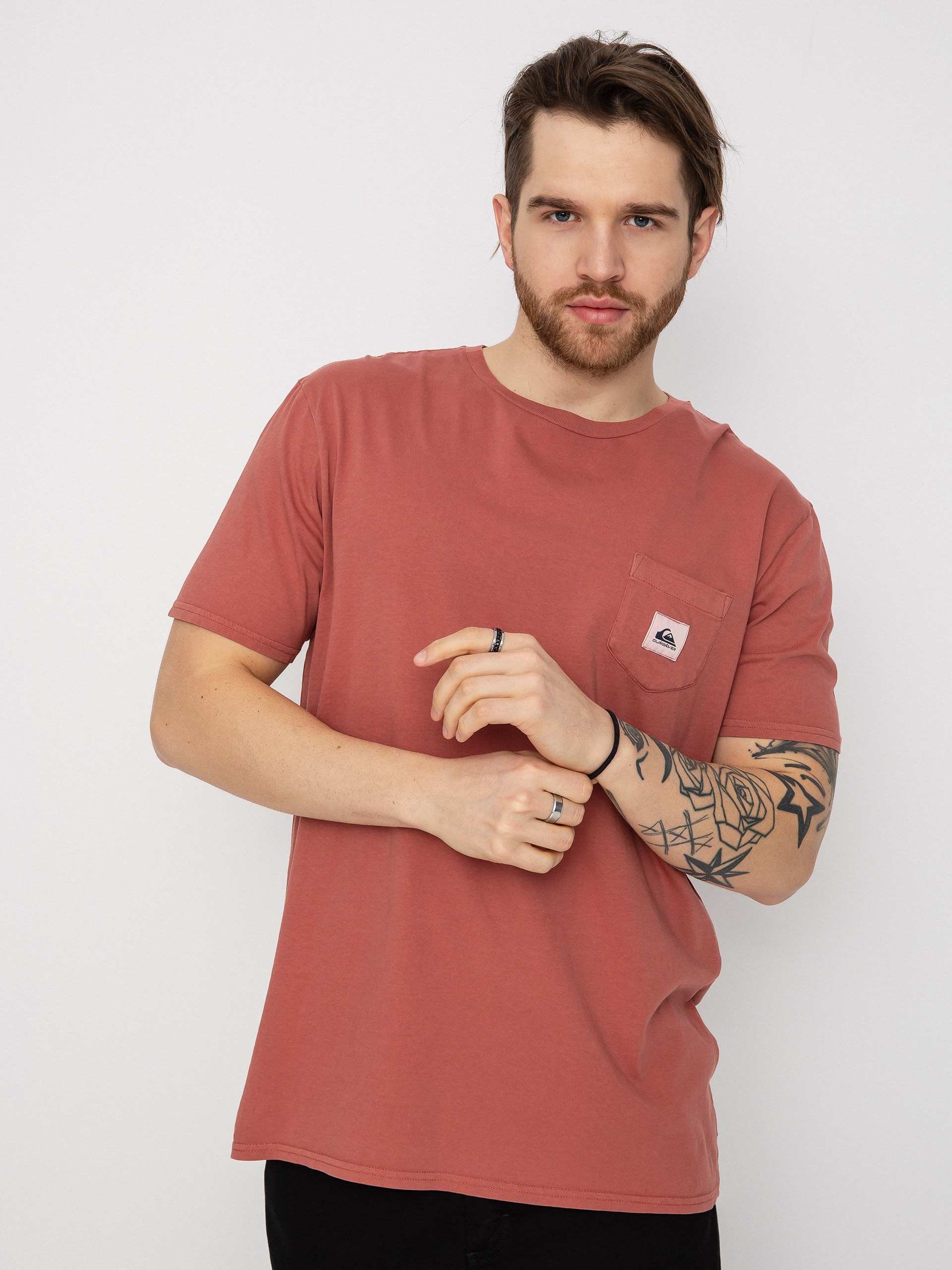 T-shirt Quiksilver Submissionss (marsala)