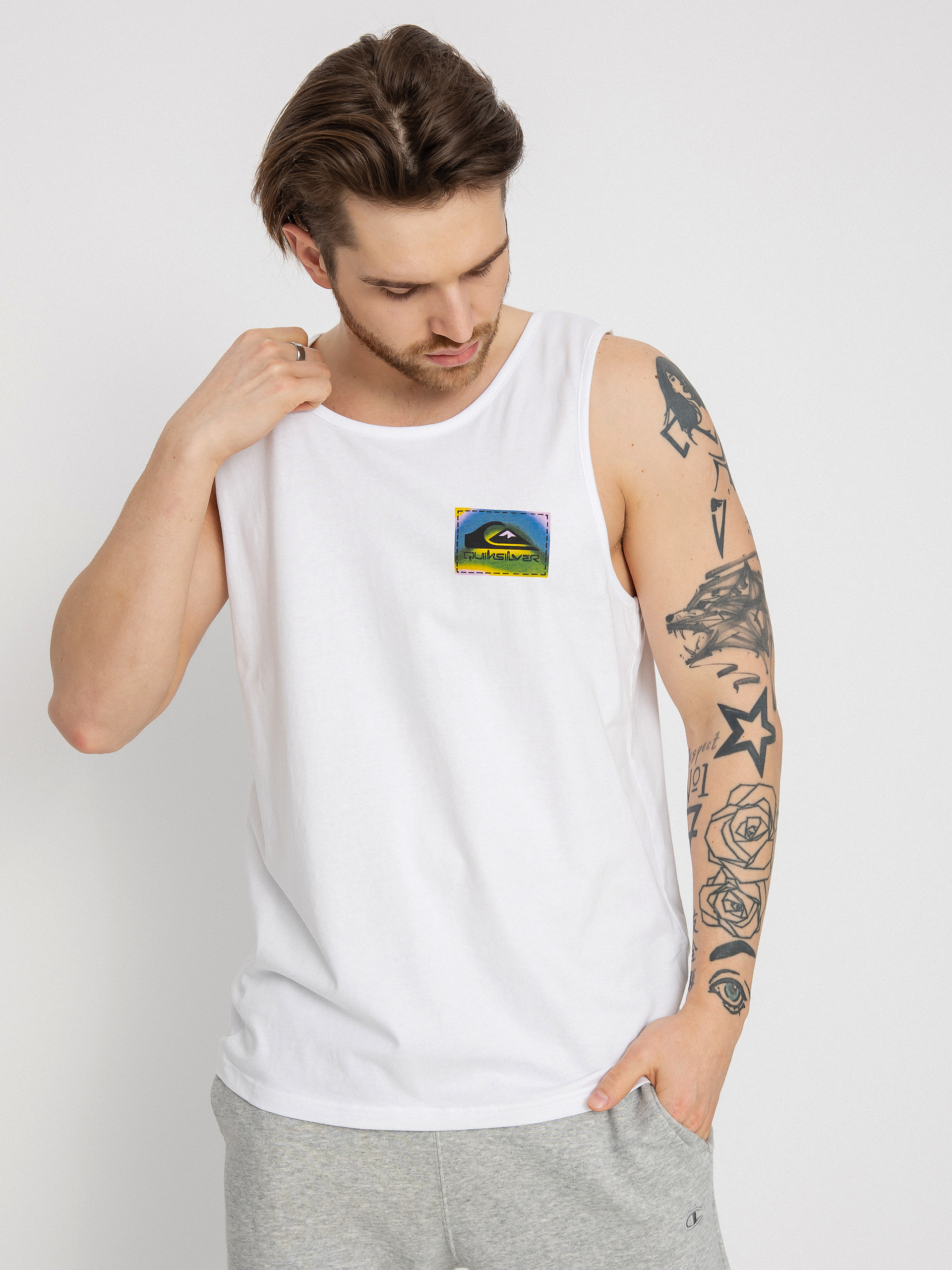 Koszulka Quiksilver Colourflow (white)