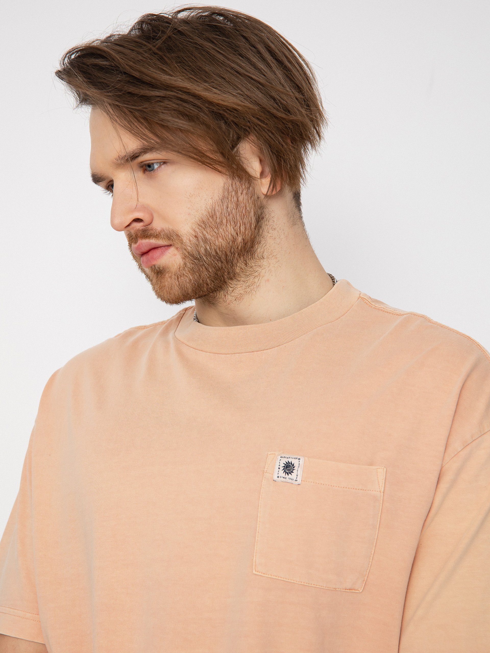 T-shirt Quiksilver Natural Dye (cafe creme)