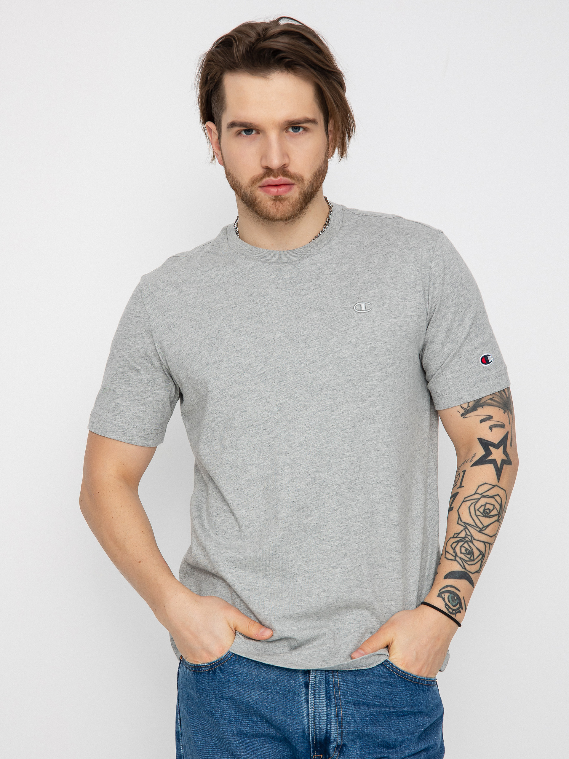 T-shirt Champion Crewneck T-Shirt 218496 (nogm)