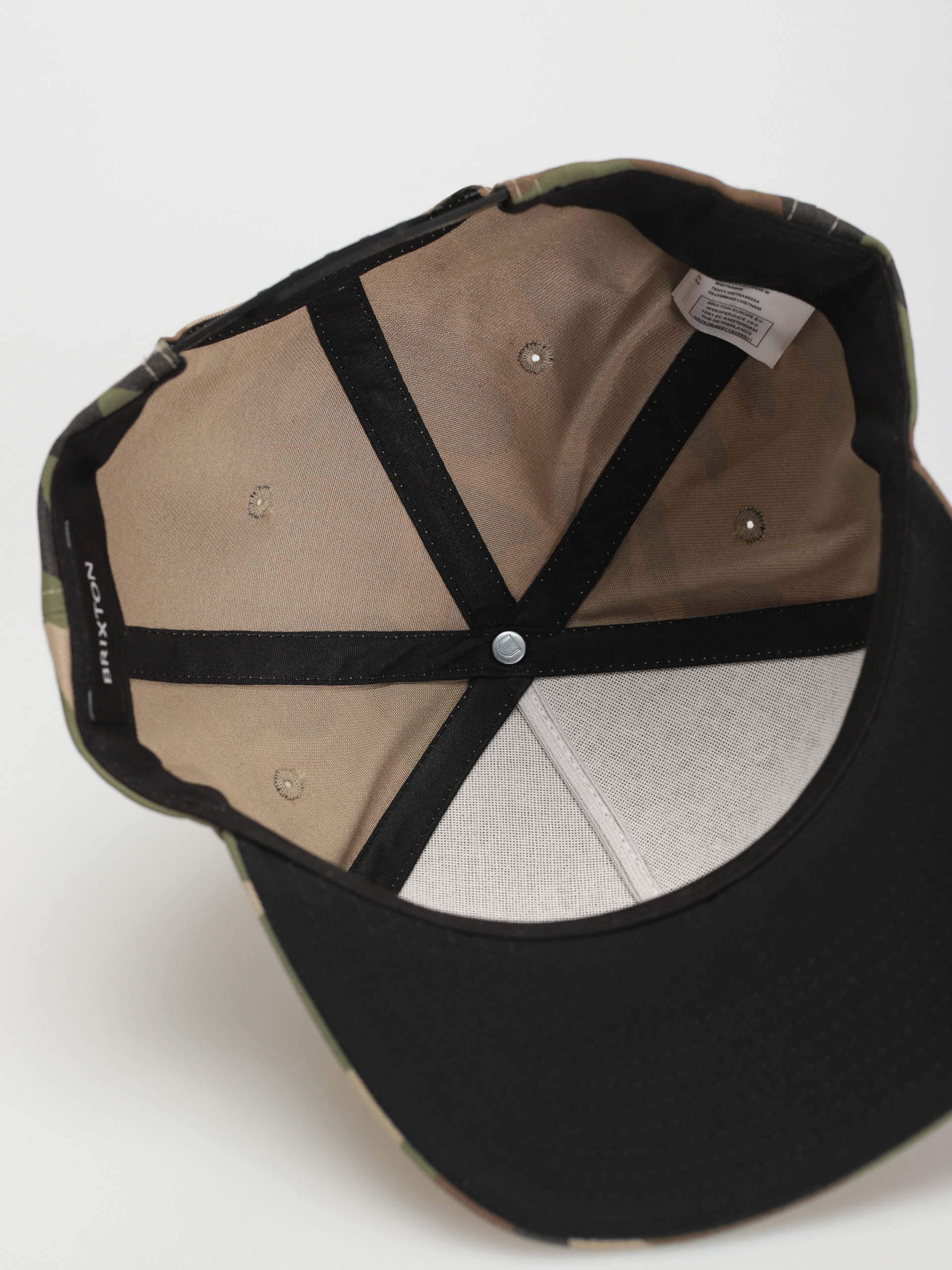 Czapka z daszkiem Brixton Sparks Mp Snapback (camo surplus)