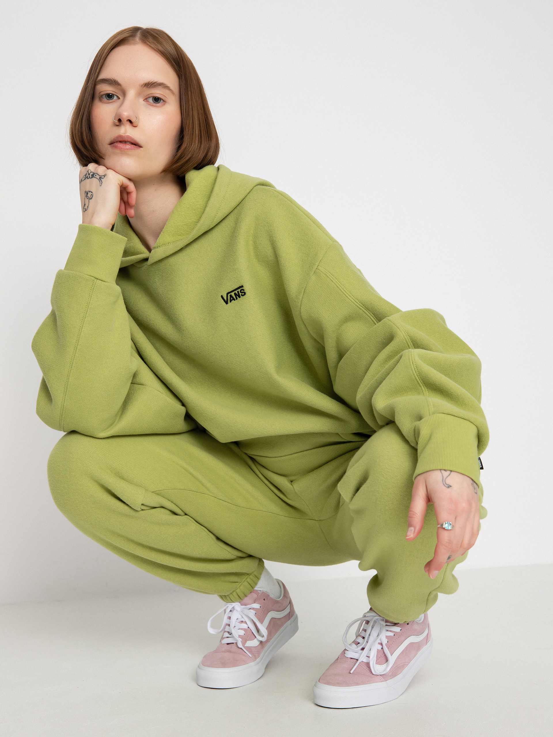 Bluza z kapturem Vans Comfycush HD Wmn (comfycush fern)