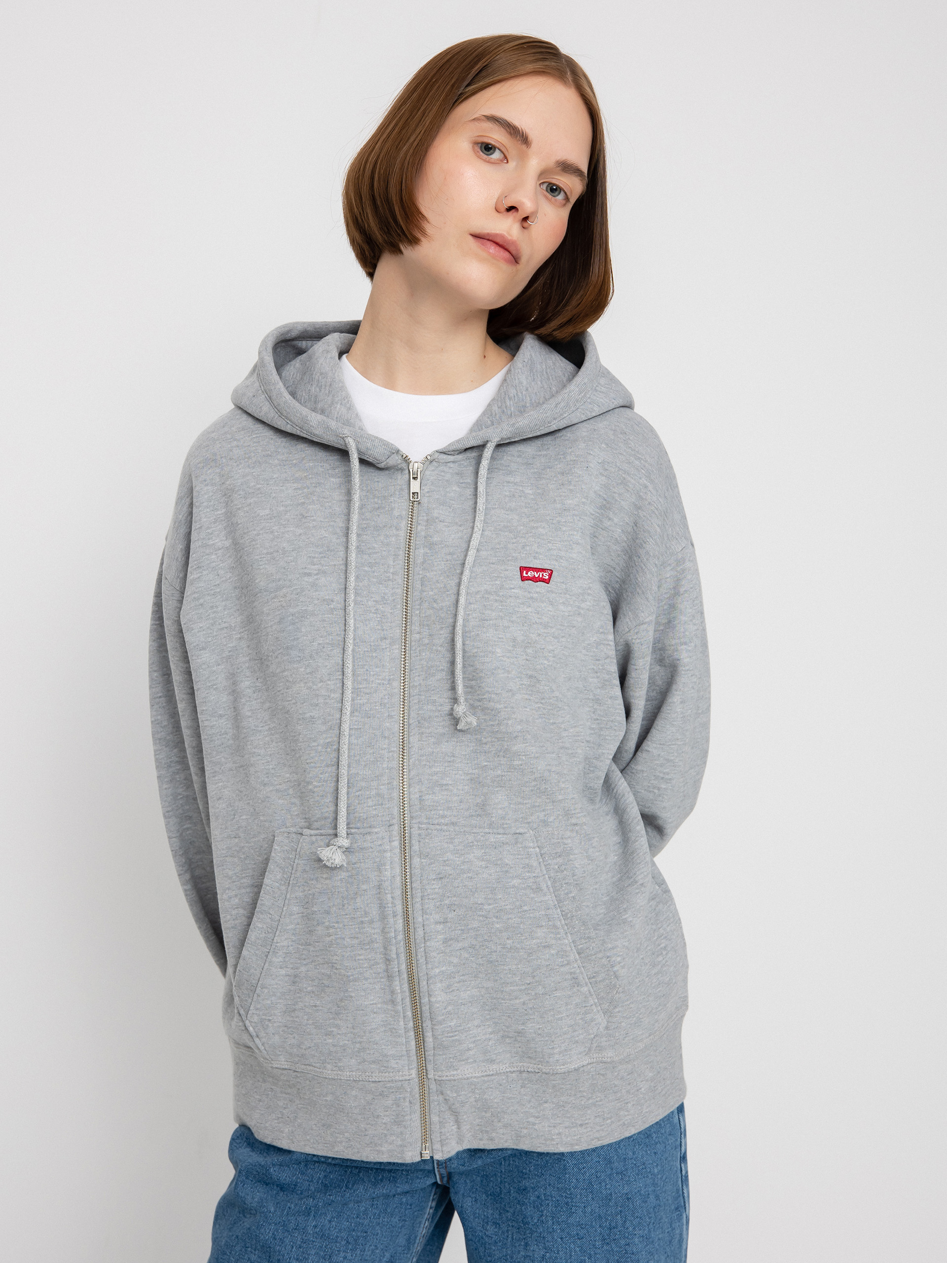 Bluza z kapturem Levi's® Standard ZHD (heather grey)