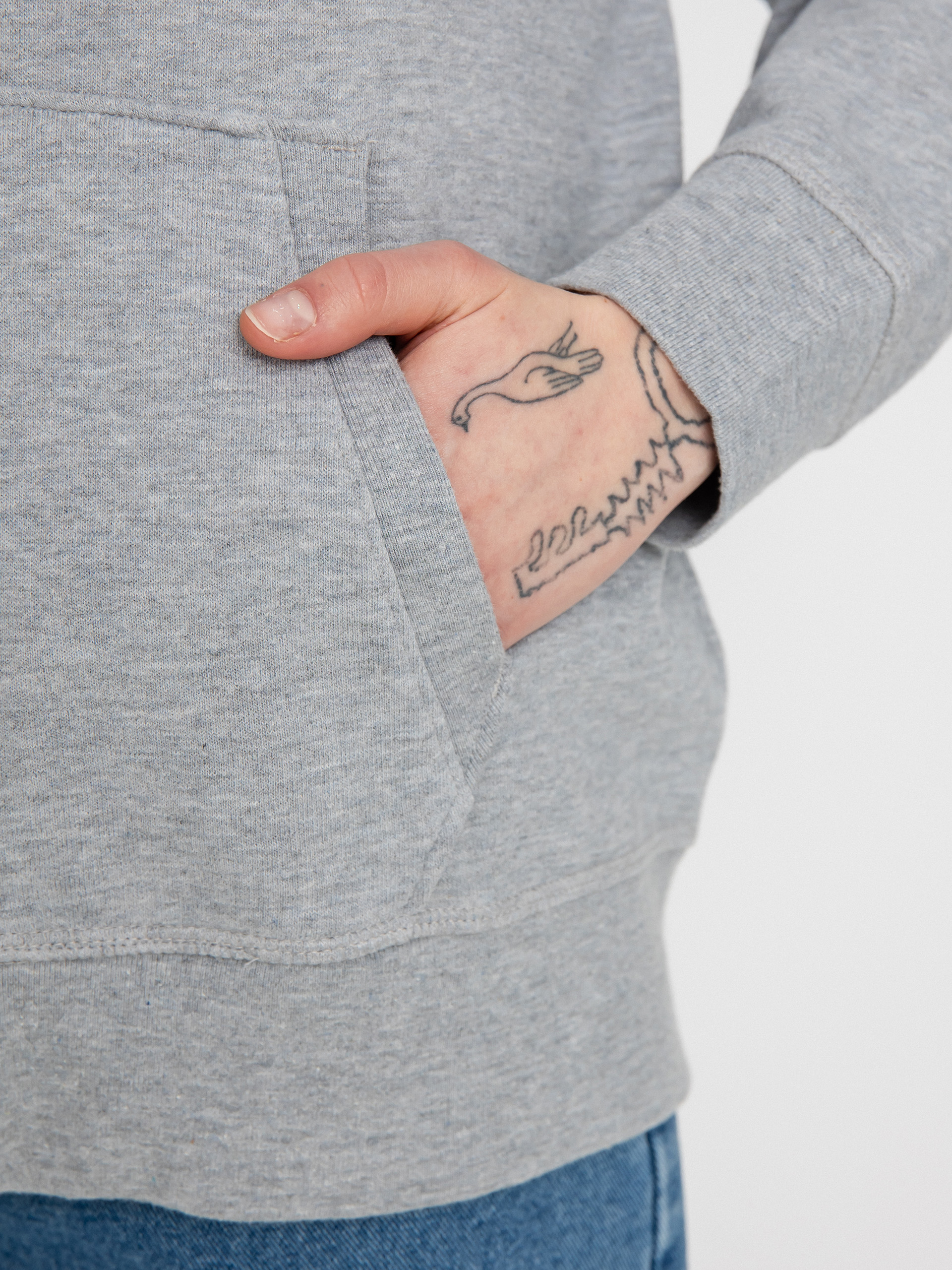 Bluza z kapturem Levi's® Standard ZHD (heather grey)