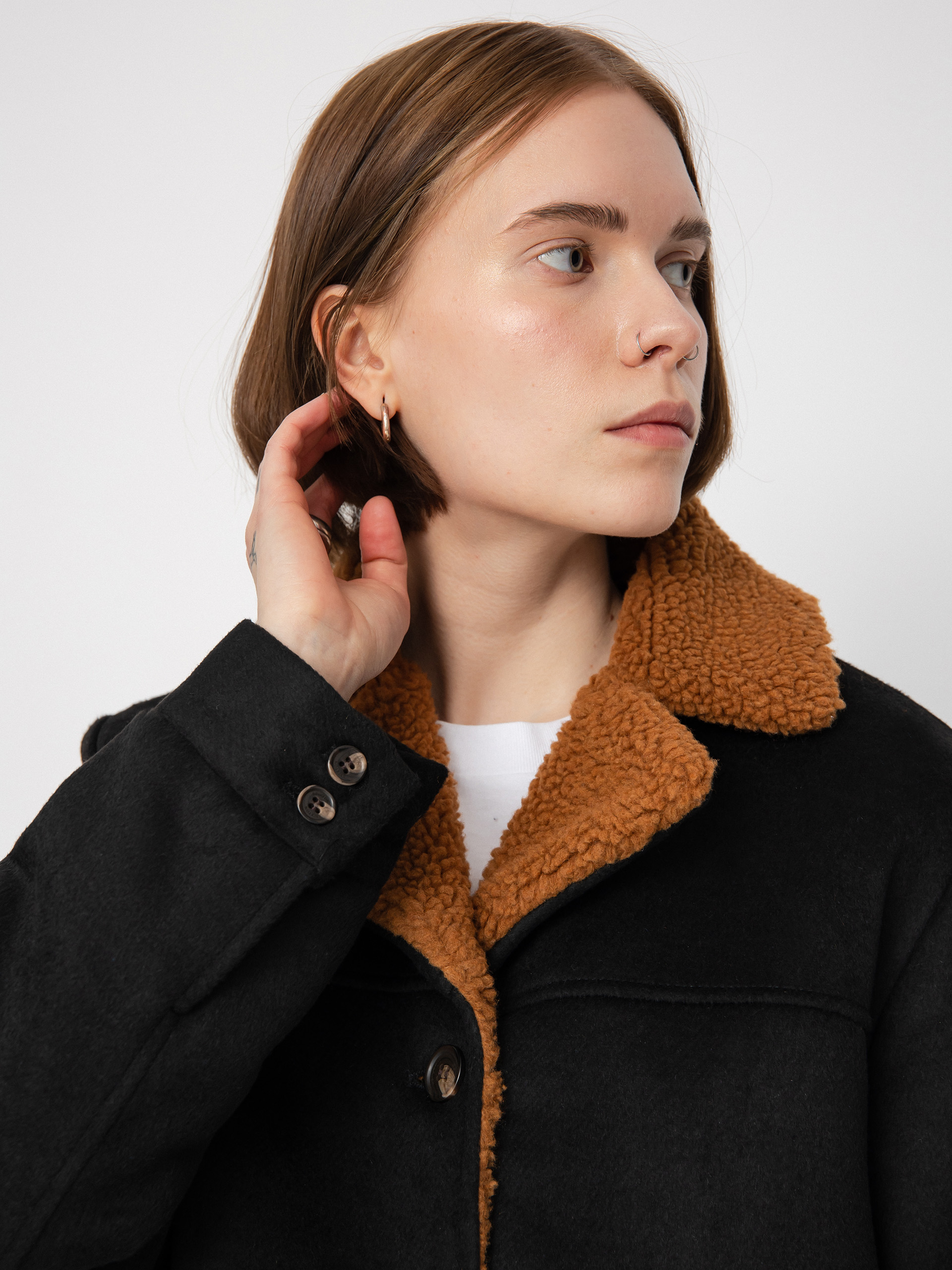 Kurtka Brixton Nouvelle Coat Wmn (black)