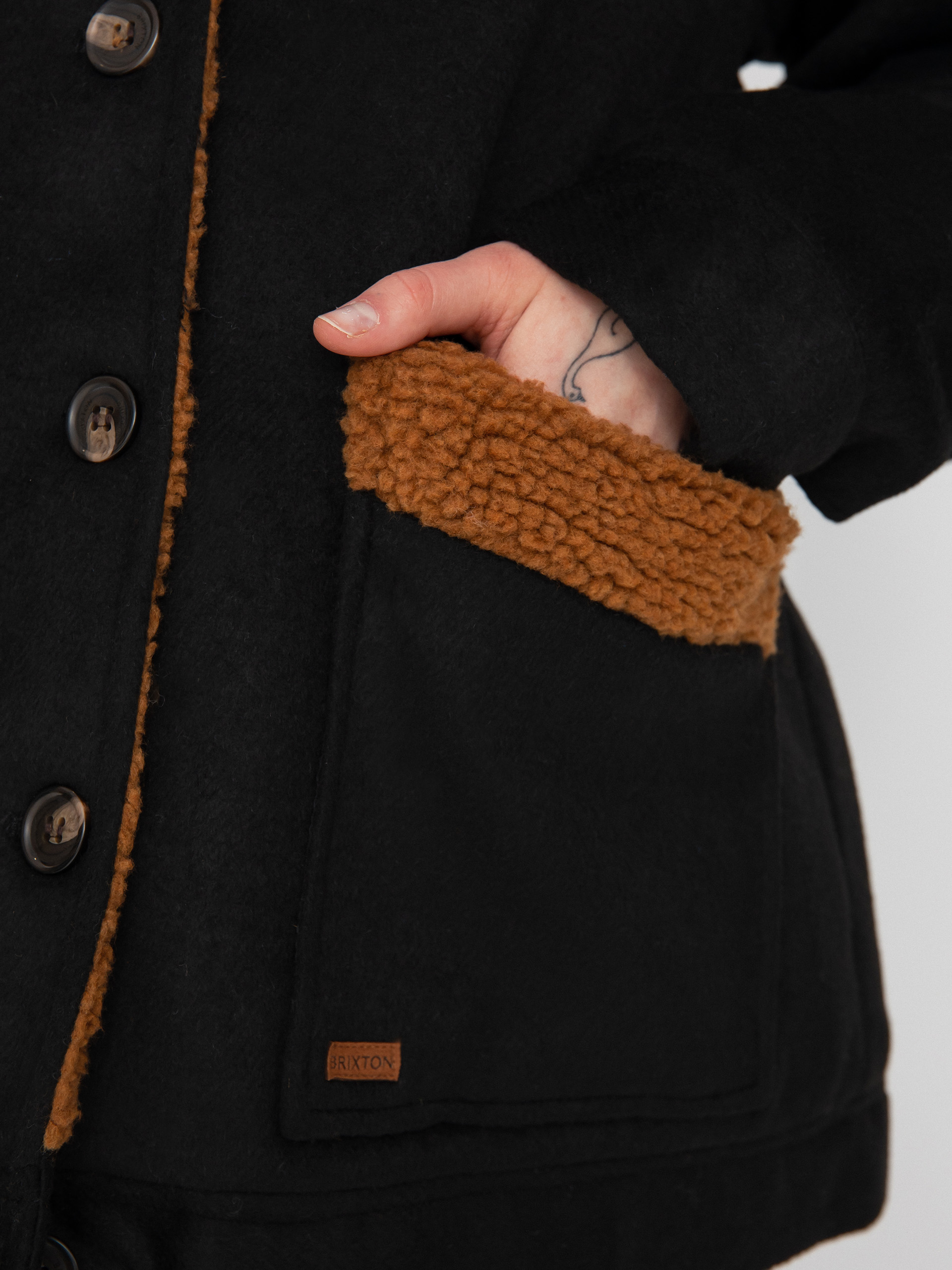 Kurtka Brixton Nouvelle Coat Wmn (black)