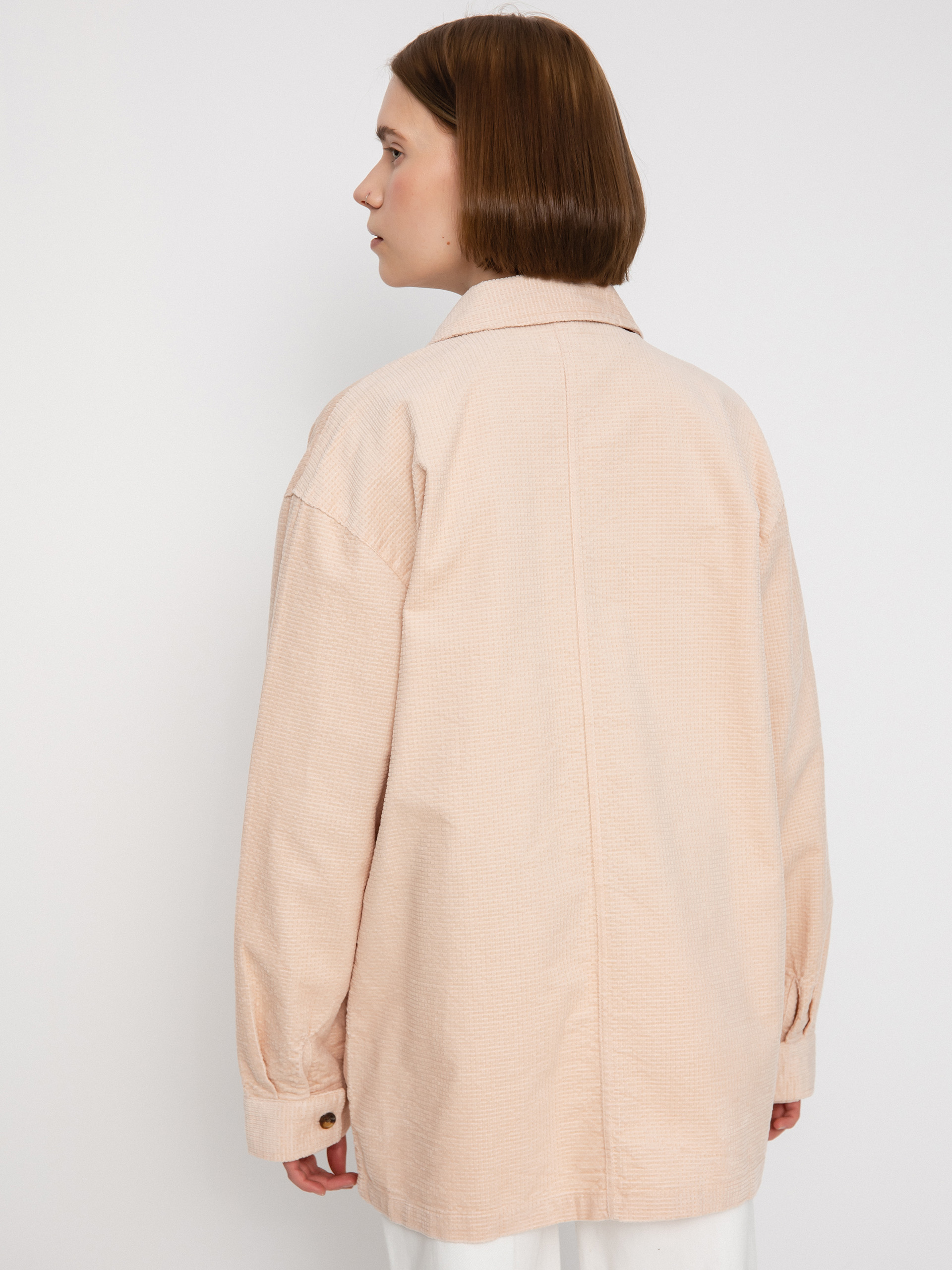 Koszula Brixton Dundee Corduroy Overshirt Wmn (rose dust)