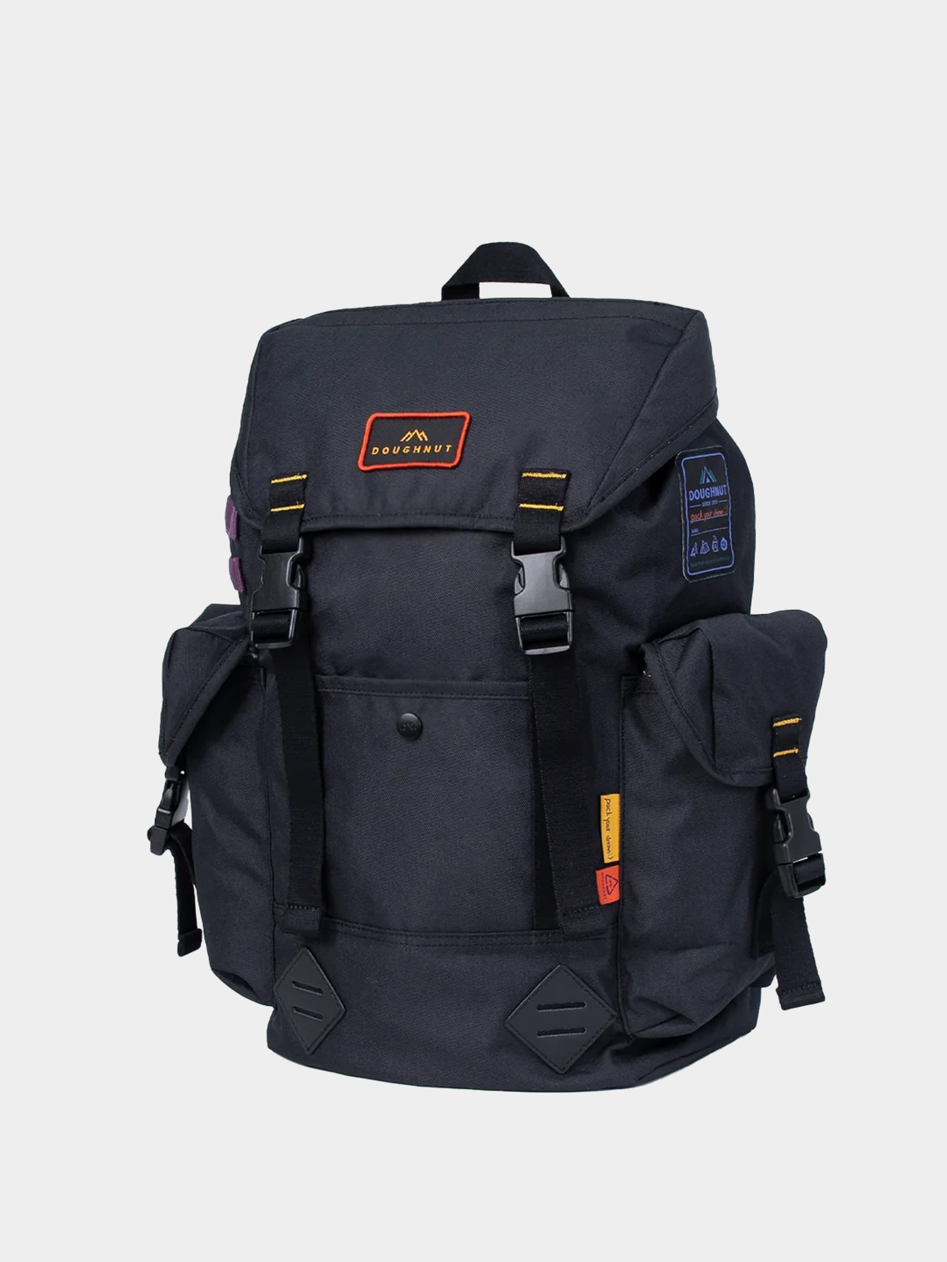 Plecak Doughnut Grounder Happy Camper Series (black)