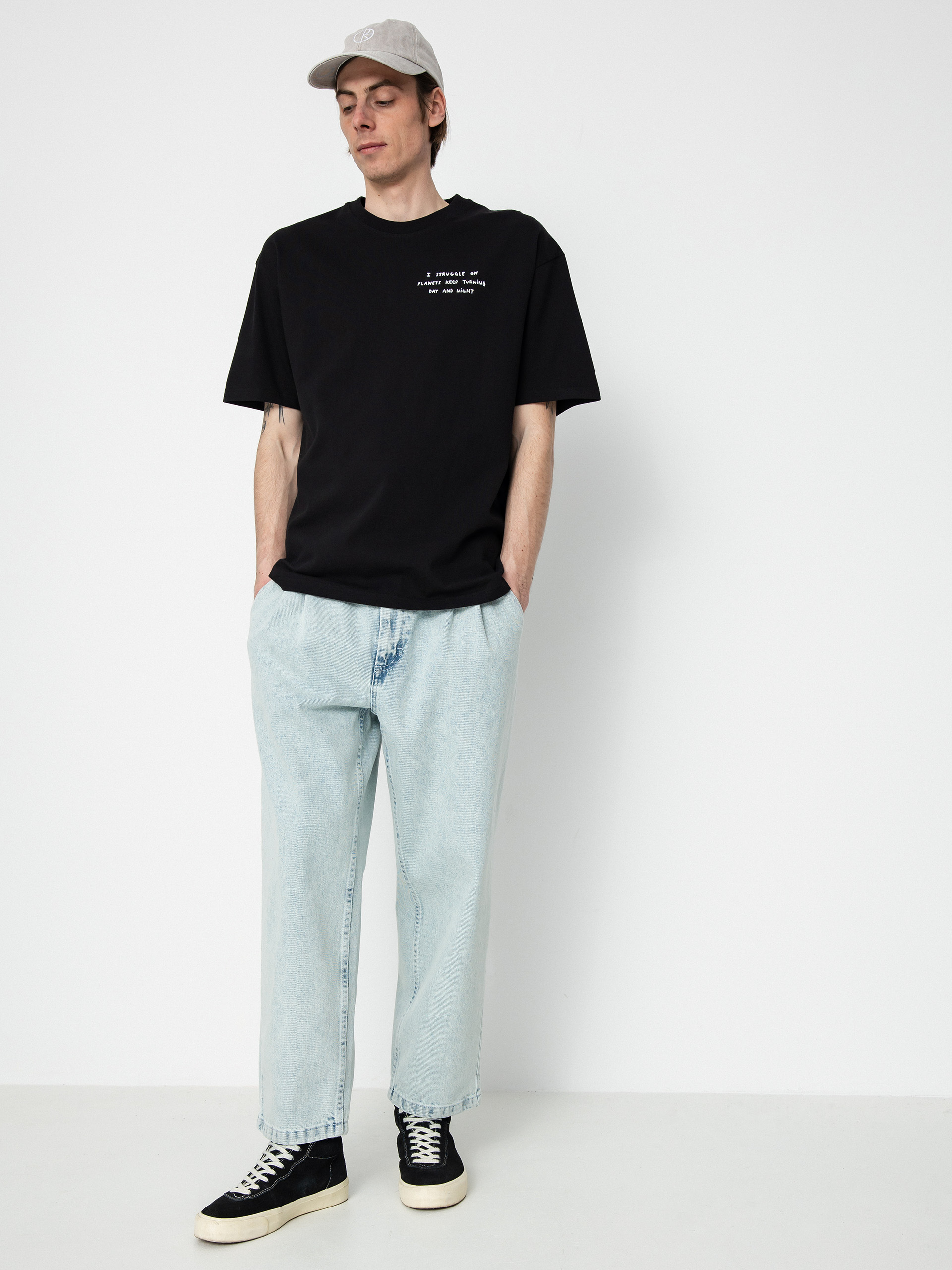 T-shirt Polar Skate Struggle (black)
