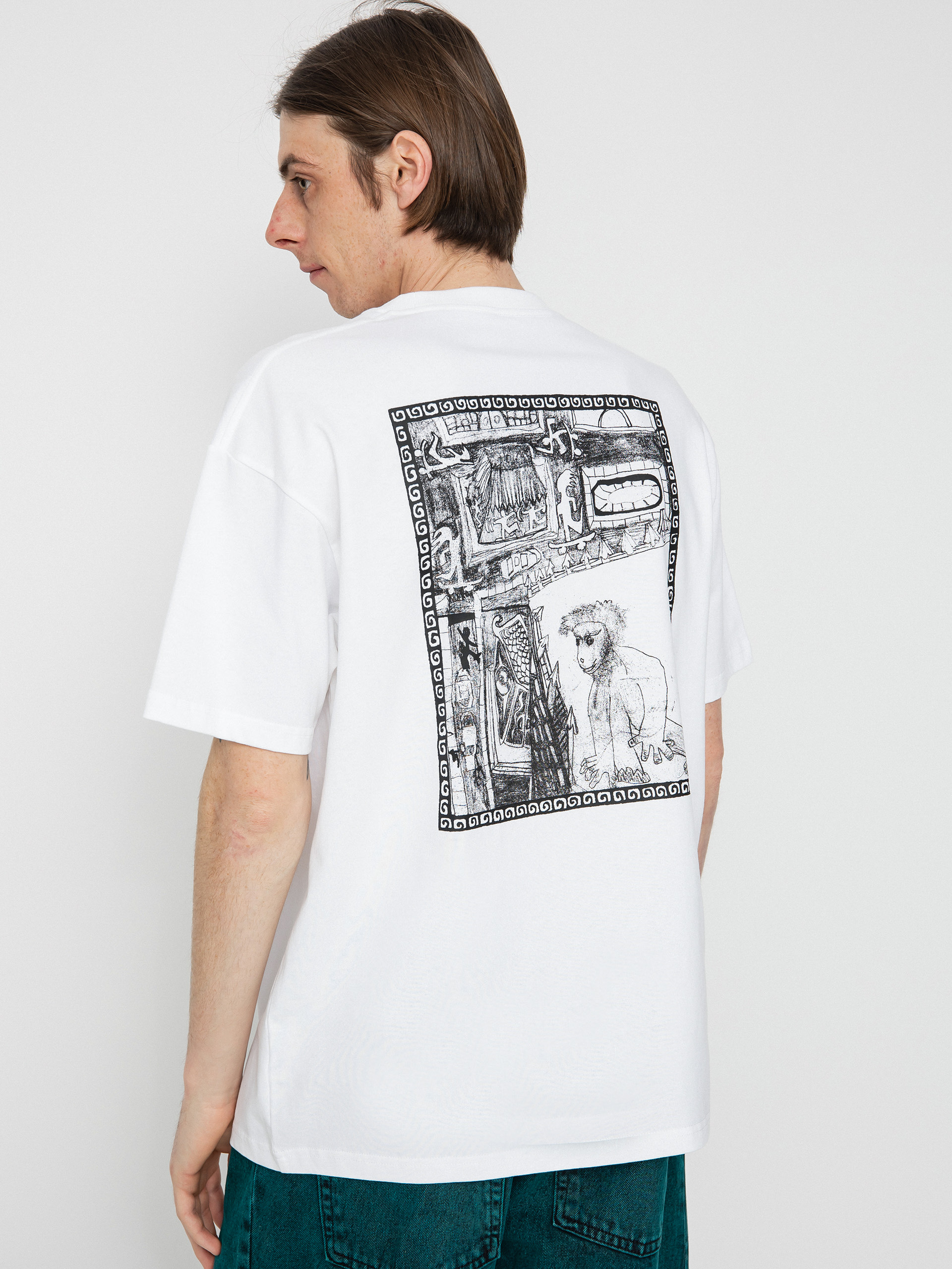 T-shirt Polar Skate Gorilla King (white)