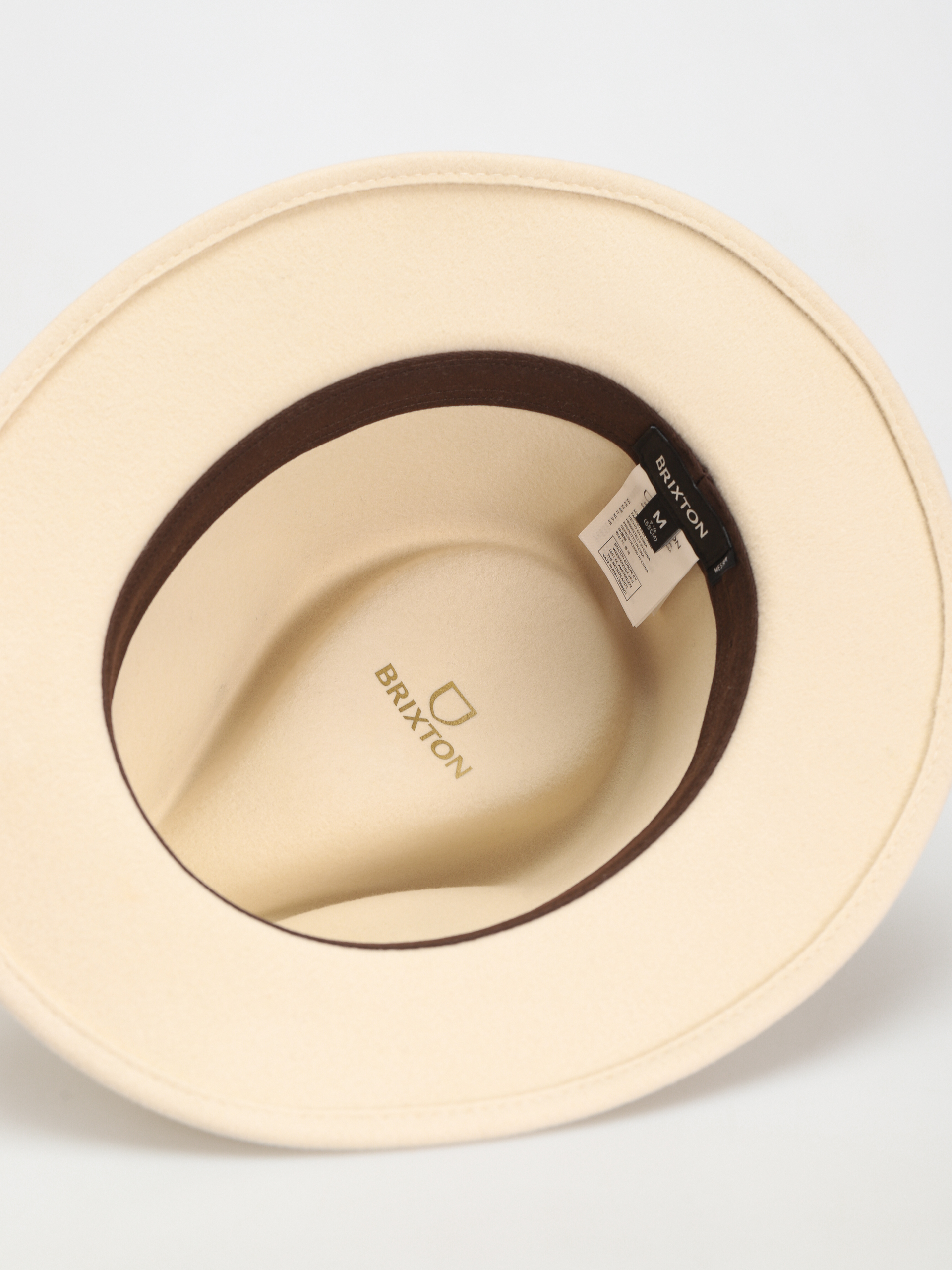 Kapelusz Brixton Messer Fedora (whitecap)