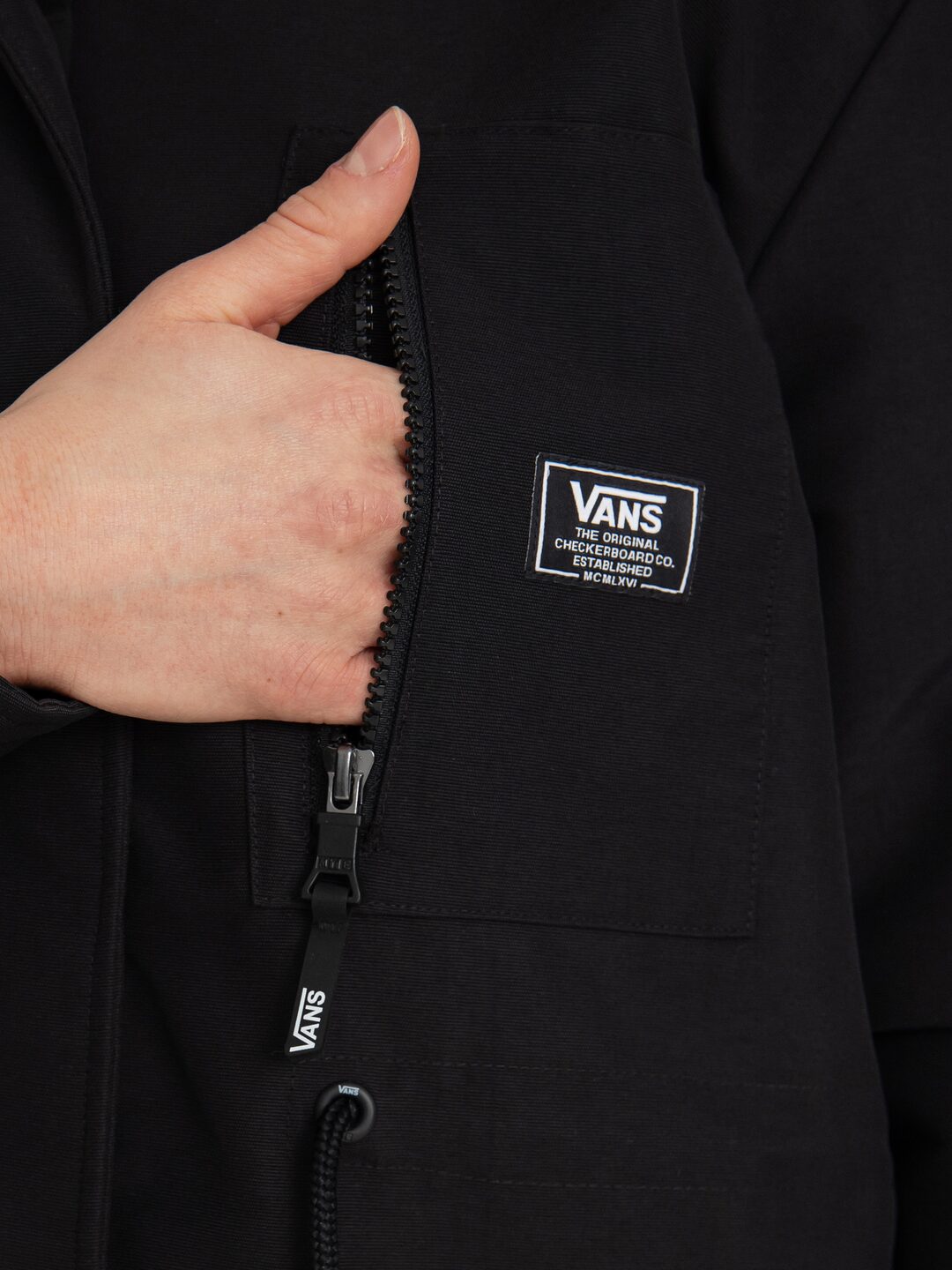 Kurtka Vans Richfield Hood Parka Wmn (black)