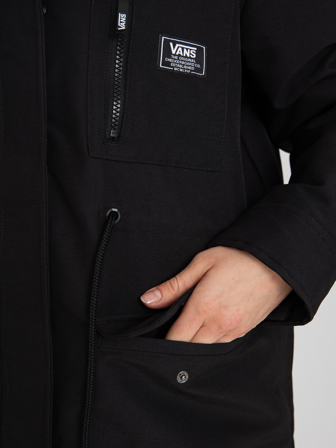 Kurtka Vans Richfield Hood Parka Wmn (black)